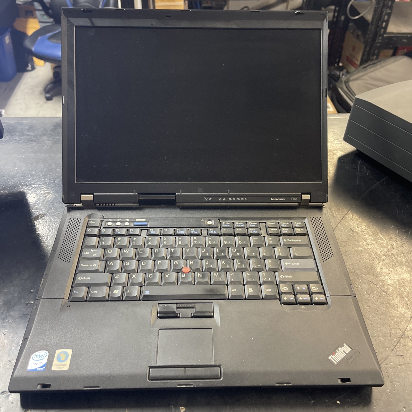 Lenovo ThinkPad R61 15″ Laptop Intel Celeron 540-Missing battery