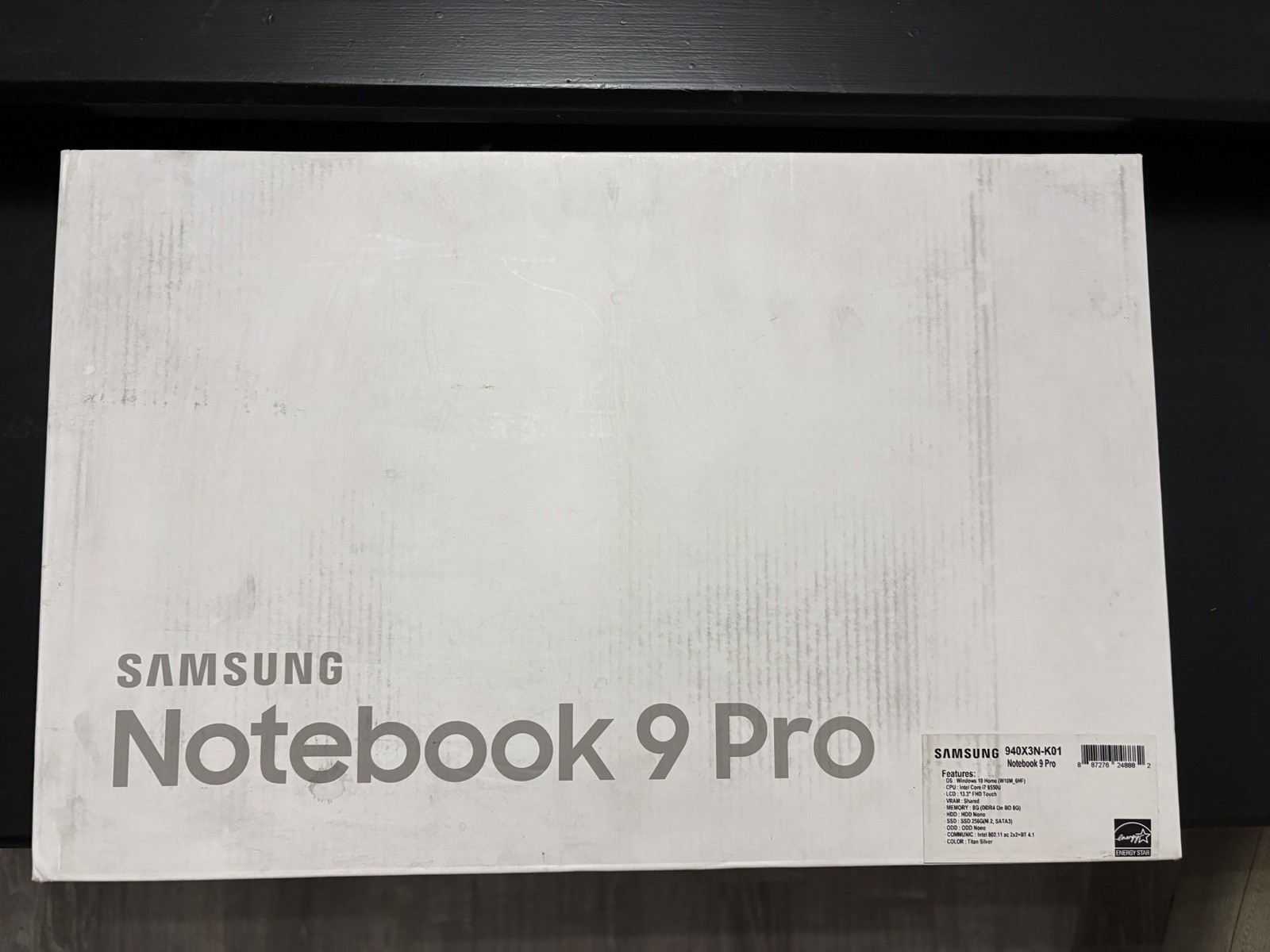 Samsung Notebook 9 Pro Intel i7-8550U 1.80hz 8GB 256GB 13.3″ Laptop