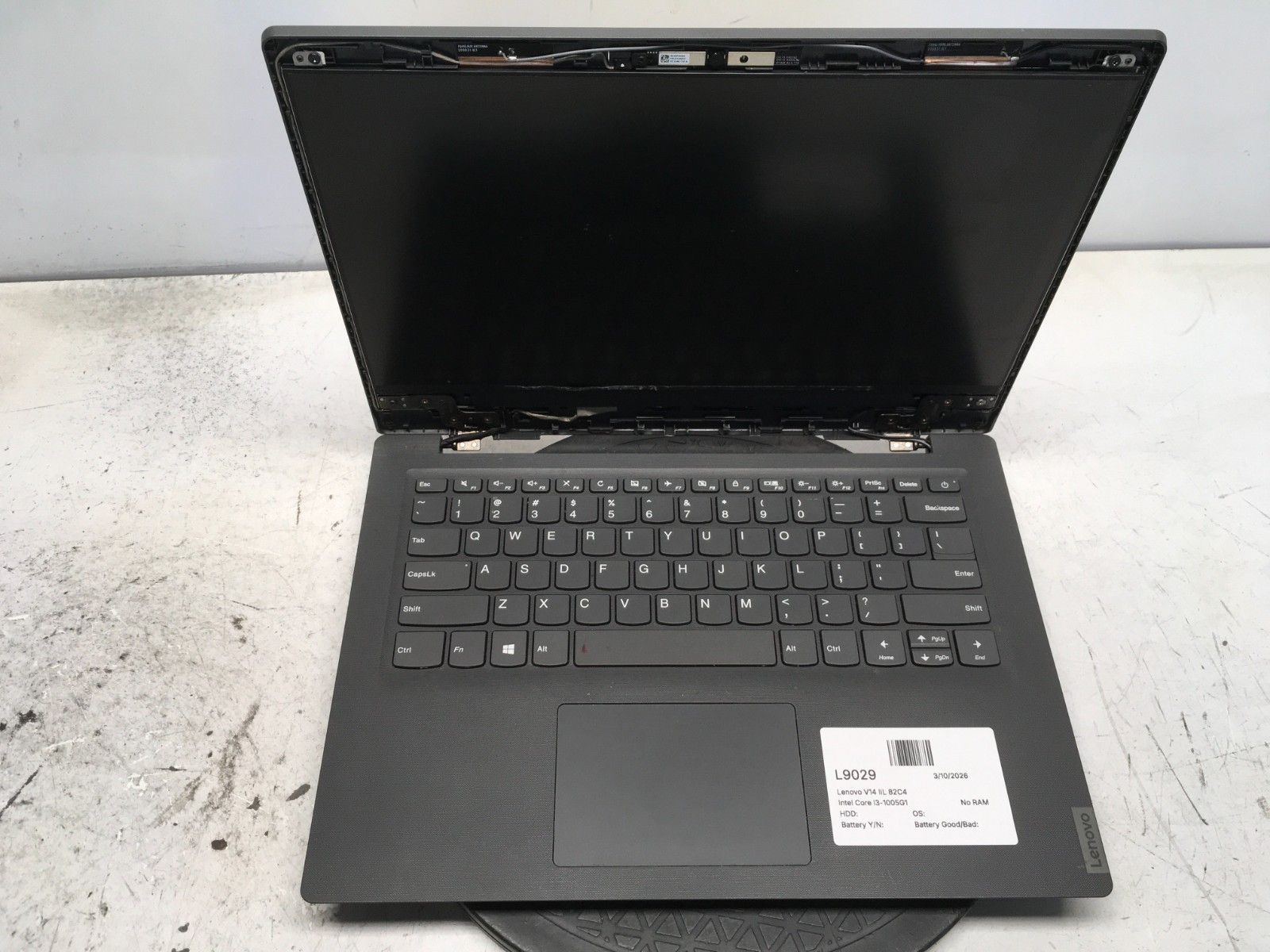 Lenovo V14 IIL 82C4 Intel Core i3-1005G1 No RAM NO HDD