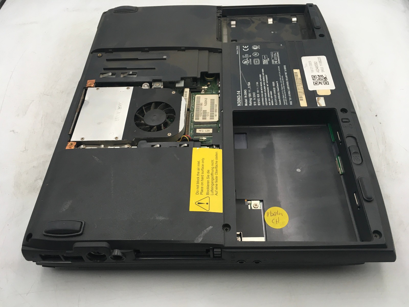 SPARTAN N30N3 14 – BOOTS TO BIOS – INTEL PENTIUM III – 640KB RAM – READ DESC -BB