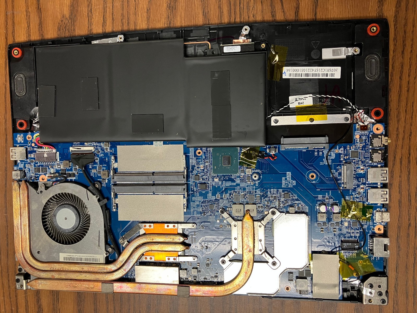Gaming Laptop Parts Repair GTX 1650 i5-10500H No Display Powers On AS-IS