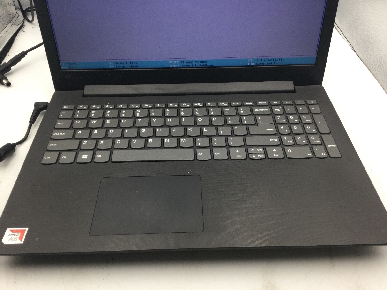 LENOVO IDEAPAD 130-15AST – BOOTS TO BIOS – AMD A6 – 4GB RAM -READ DESCRIPTION-BB