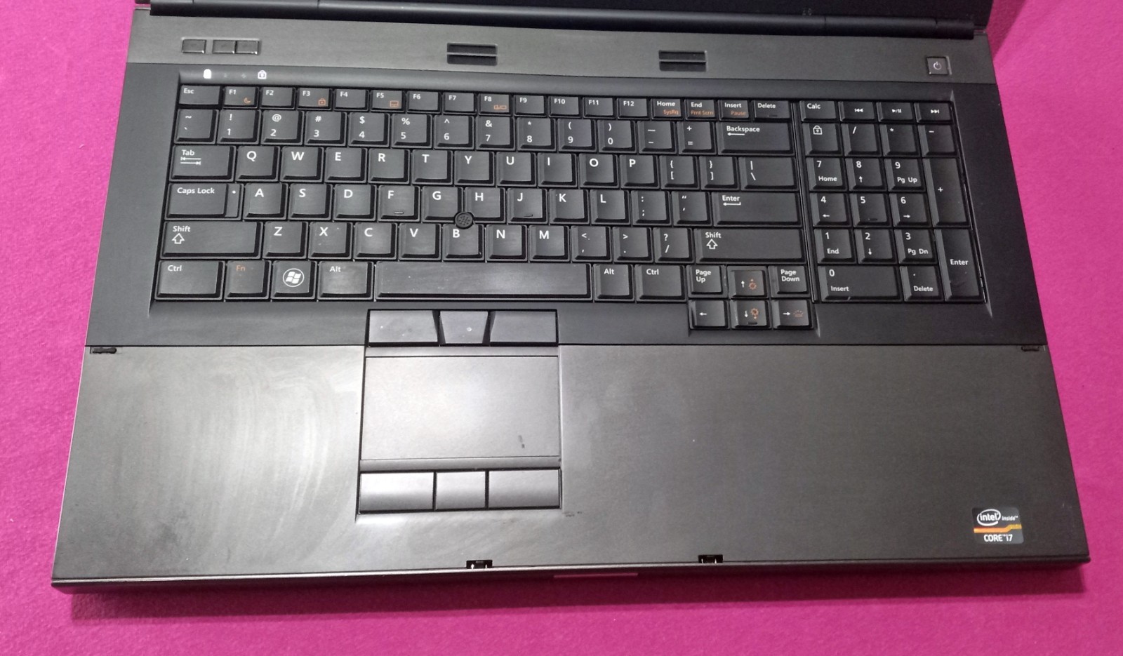 Dell Precision M6600 laptop Intel I7-2760qm 2.4-3.5Ghz 12GB 512GB NVIDIA K4000M