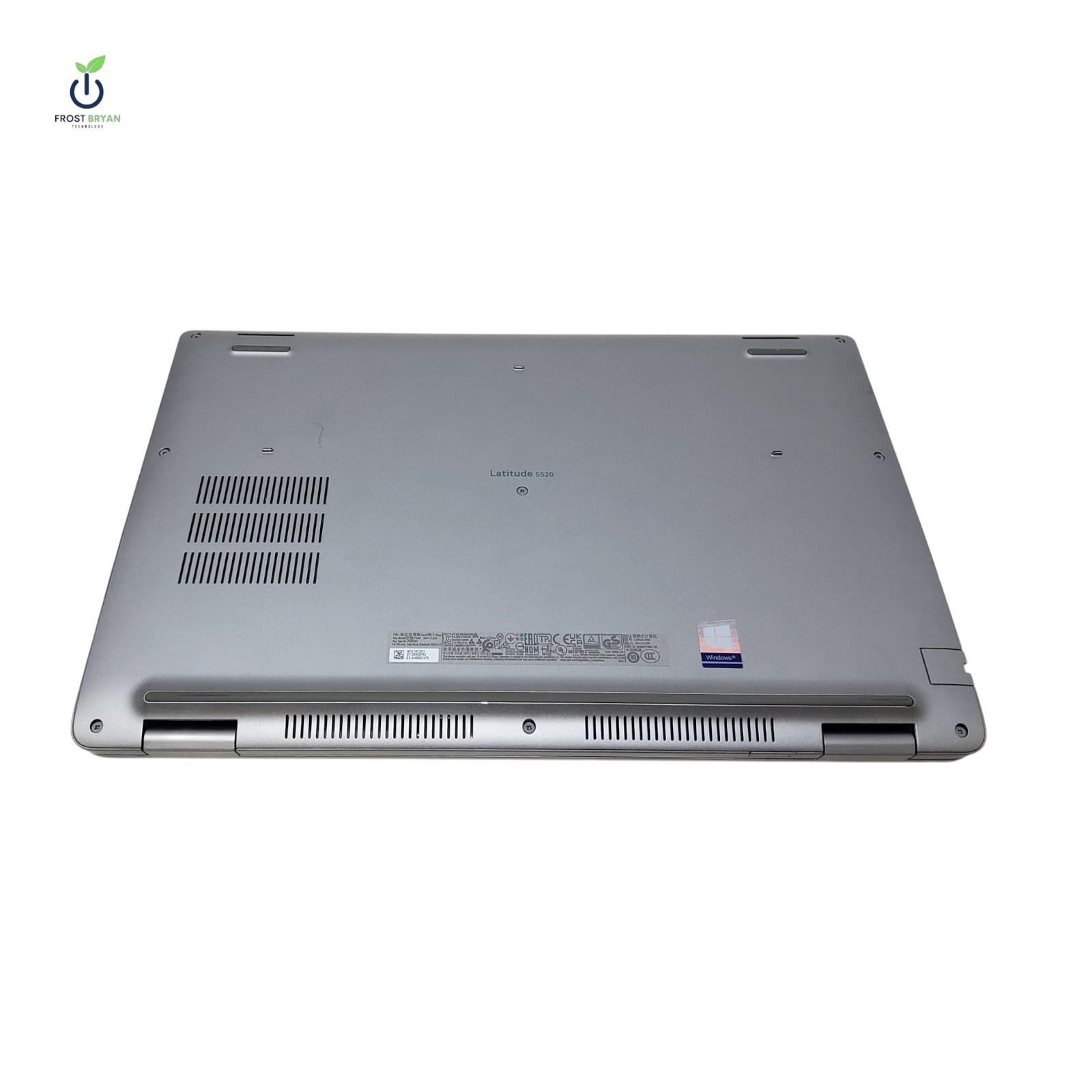 DELL LATITUDE 5520 Laptop i5-1135G7@2.40GHZ 8 GB 256 GB No OS Grade C [READ]