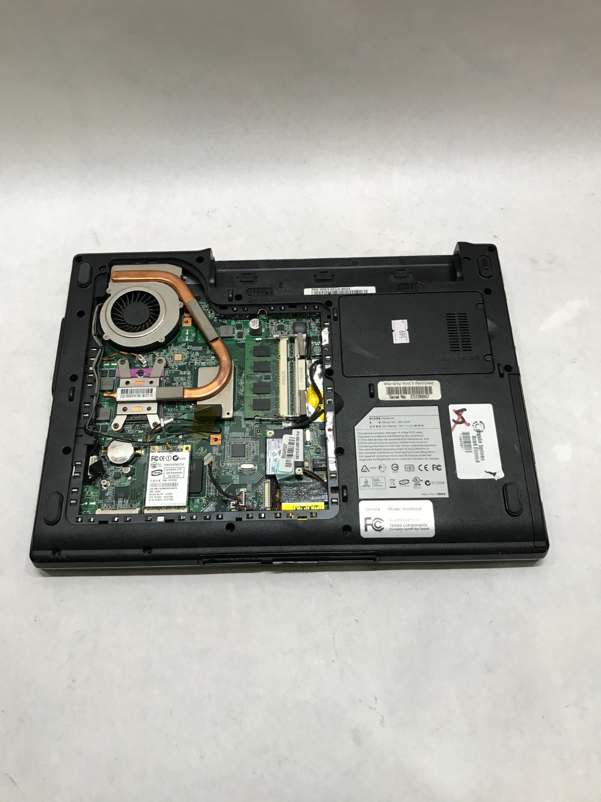 Certera MS-163K 15″ Intel Pentium 1GB RAM NO HDD/OS For Parts/Repair READ!! – DW