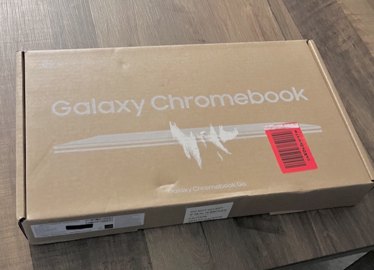 Samsung Galaxy Chromebook LaptopGo 14″ (64GB SSD, Intel Celeron N4500,, 4GB)