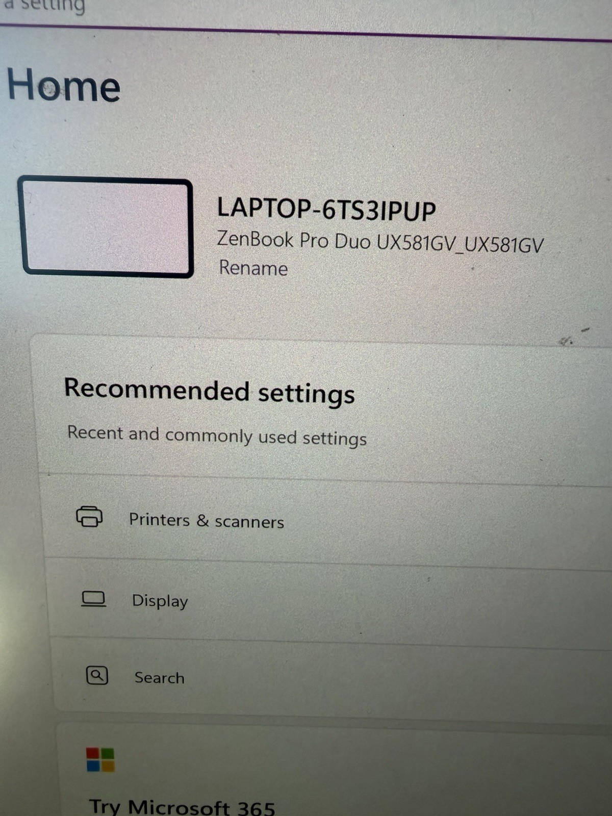 Asus Zenbook Pro Duo UX581GV 15.6” Core i9 9th Gen NVIDIA GeForce RTX, 32GB, 1TB