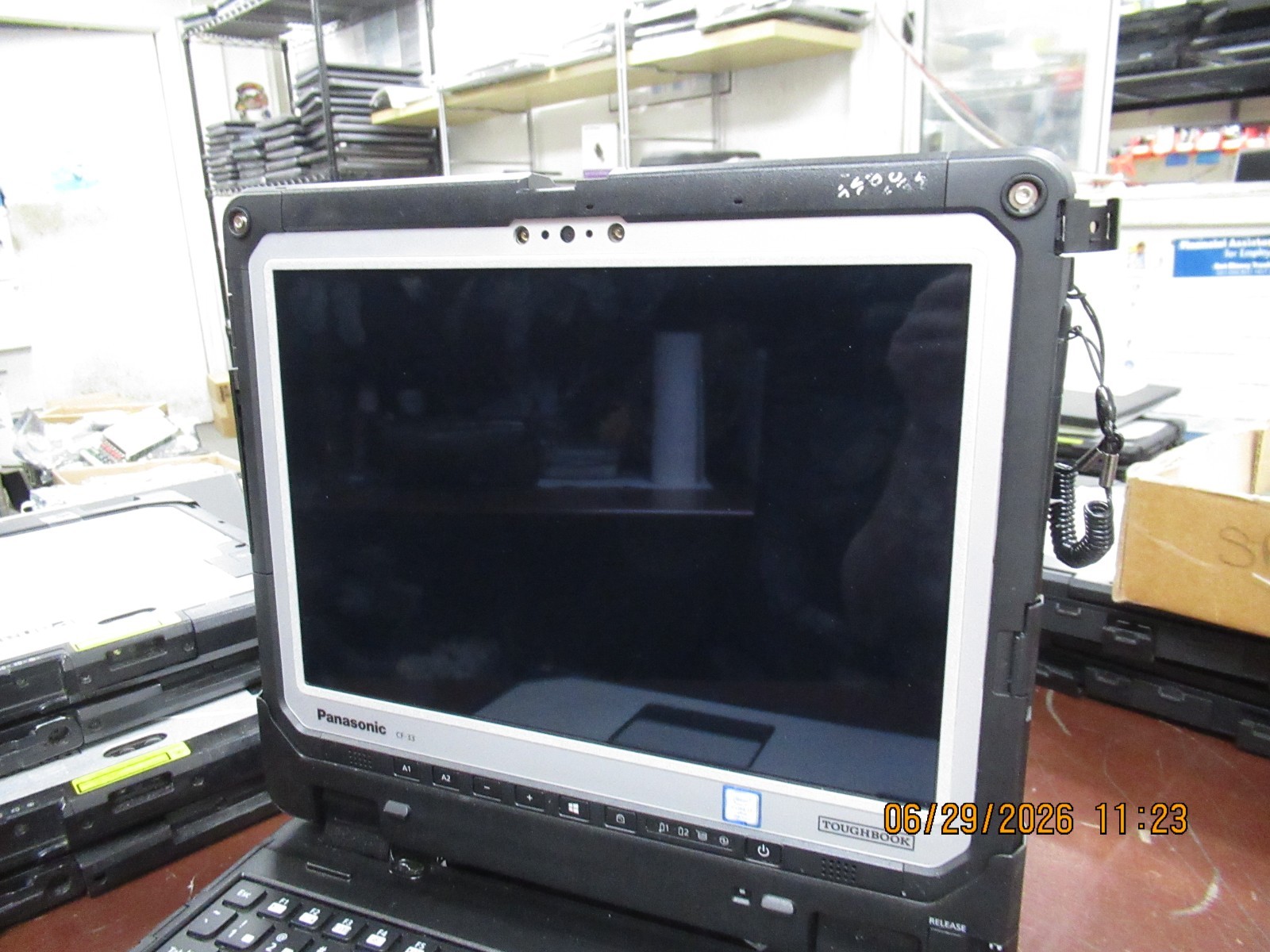 Panasonic Toughbook CF-33 2.8GHz i7-7600U 16GB 240GB M2SSD 8650 Hours Laptop +AC