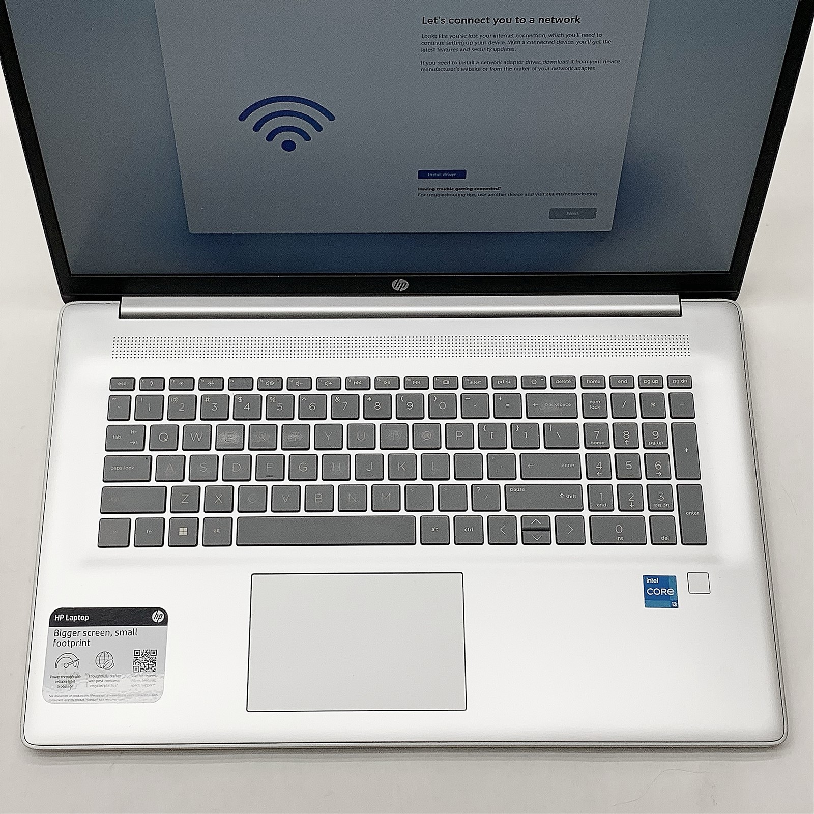 HP 17-cn3034wm Laptop Intel Core i3 N305 17.3″ FHD 32GB RAM 1TB NVMe Windows 11