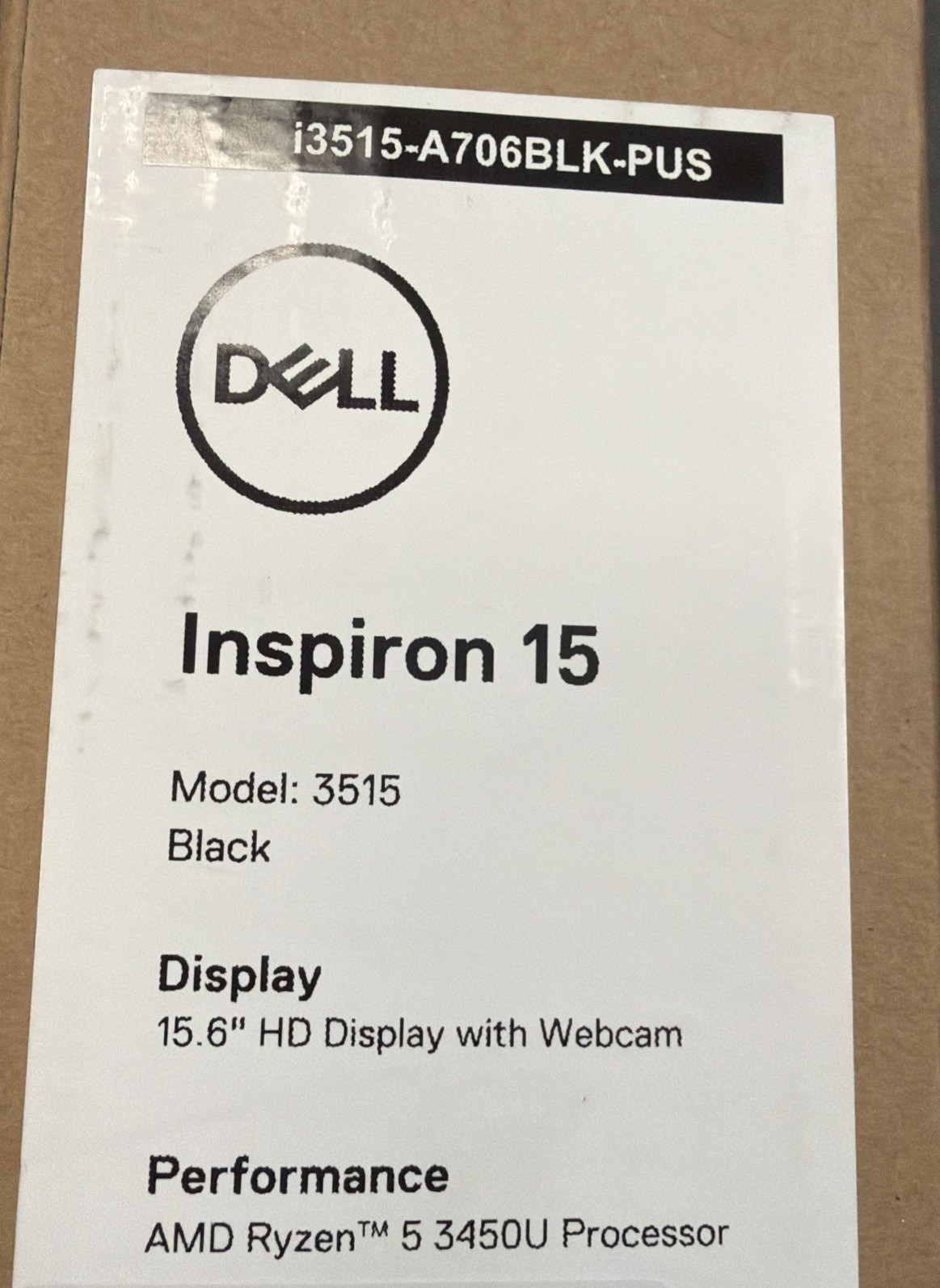 Dell Inspiron 15.6″ Laptop AMD Ryzen 5 Computer 16G/1T SSD Win11S