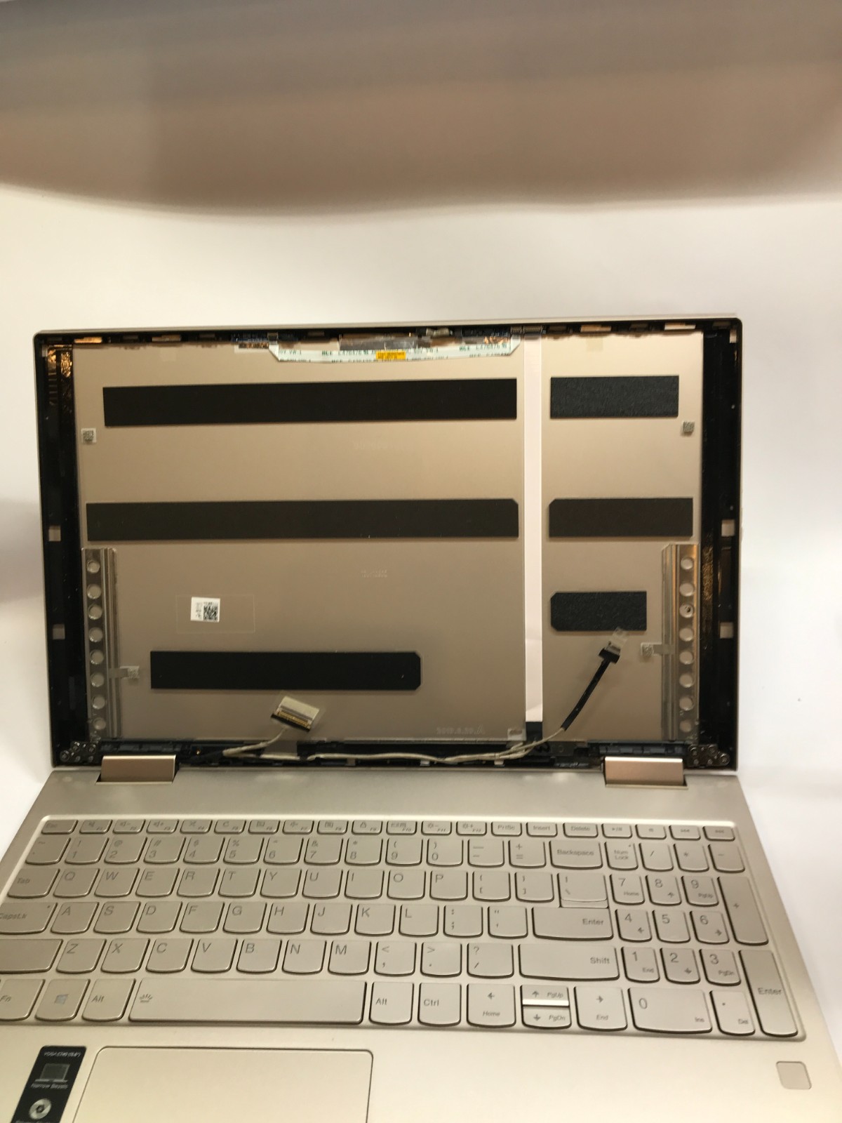 Lenovo Yoga C740-15IML 15″ Chassis ONLY – NO MOTHERBOARD – For Parts AS IS READ