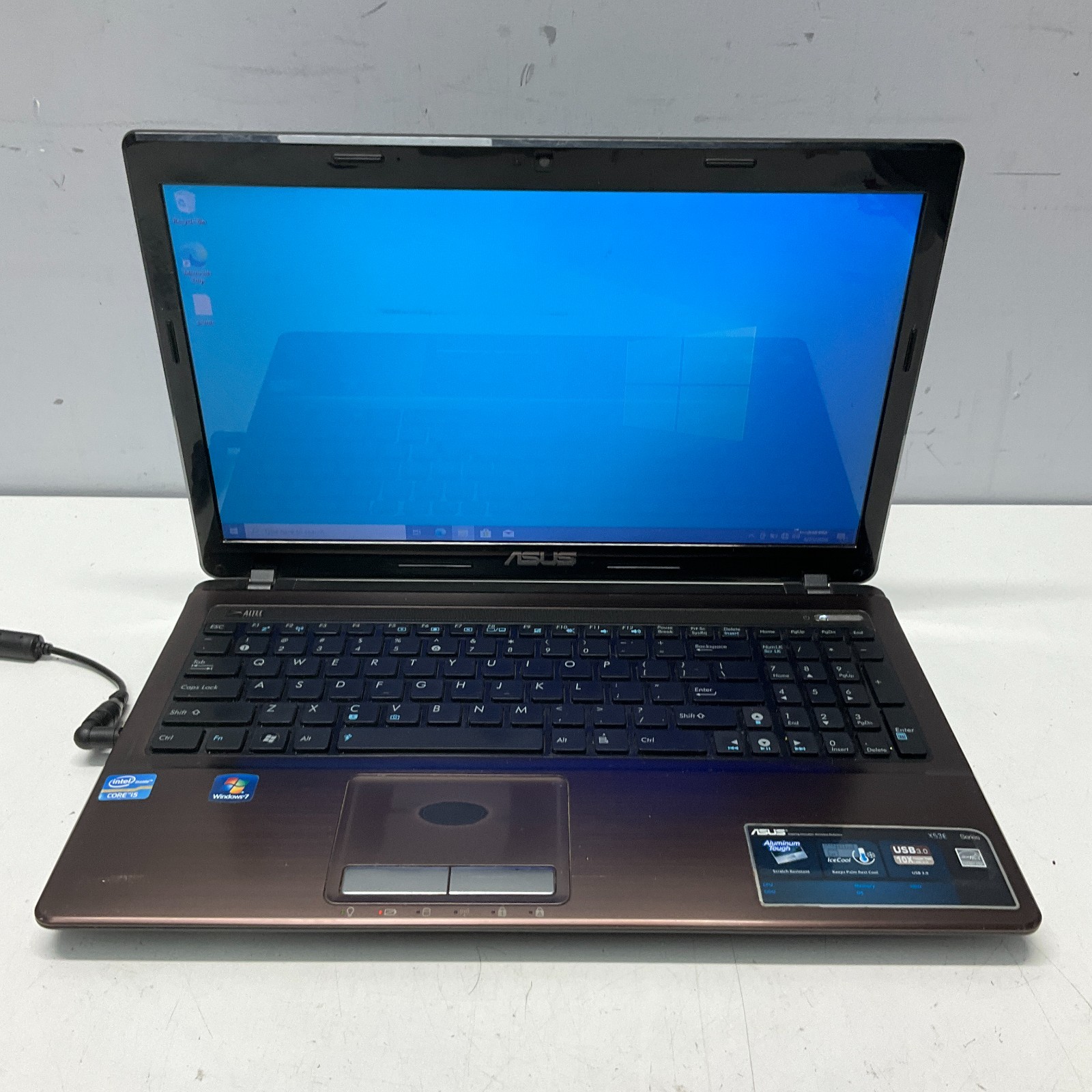 Asus K53E Laptop Intel Core i5-2430M 2.4GHz 4GB 250GB SSD Windows 10 Pro Laptop