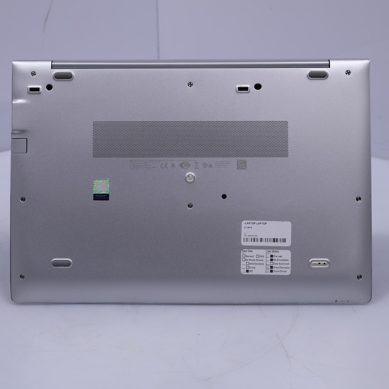 HP Elitebook 850 G6 Intel Core i5 8th Gen 8GB RAM No Drive/OS Laptop