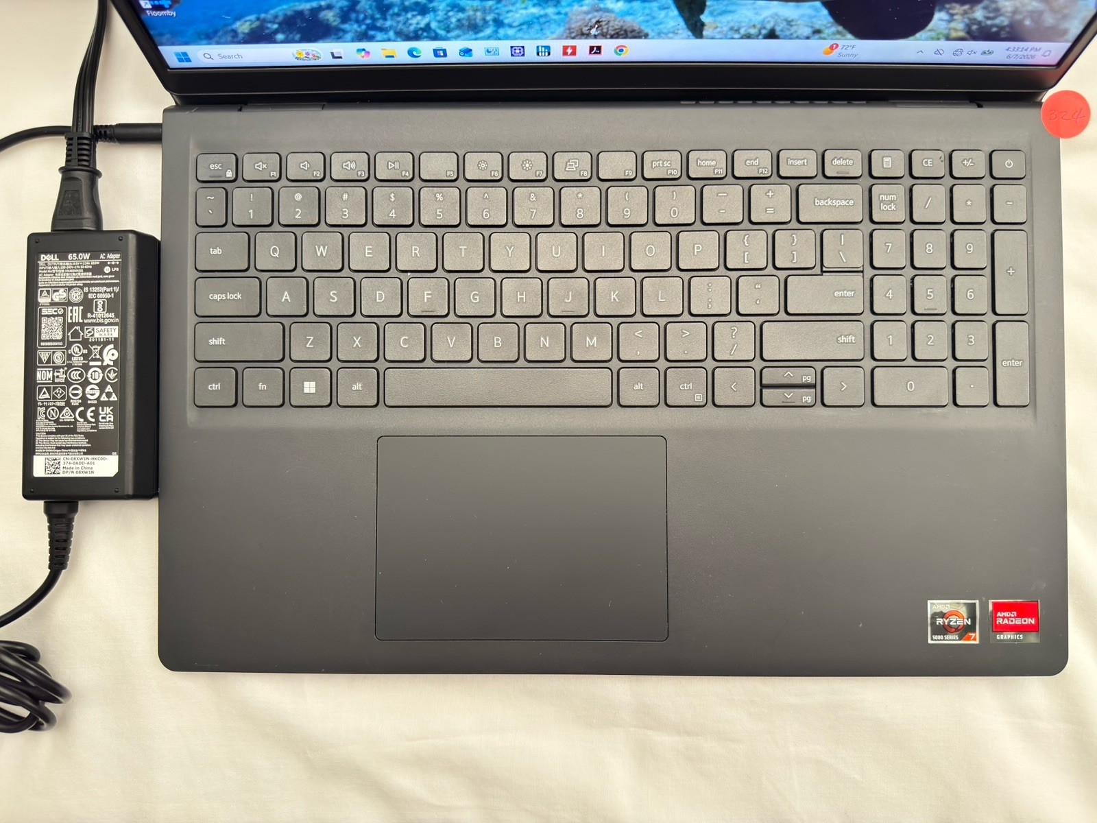 Dell Inspiron 15 3525 15.6″ Ryzen 7 5700U 16GB 256GB SSD Win 11 Home Gray
