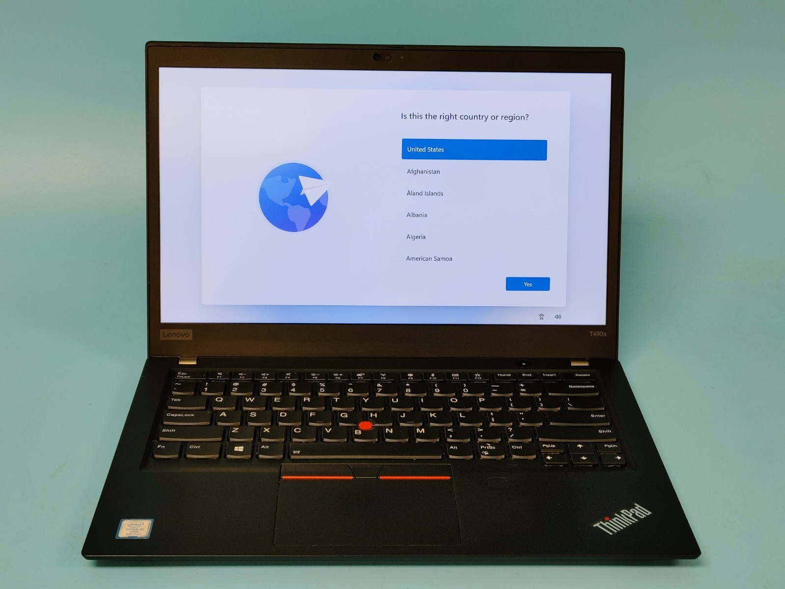 Lenovo T490S THINKPAD 14” PSSQD3L i5-8365U 1.6 16GB RAM 256GB SSD