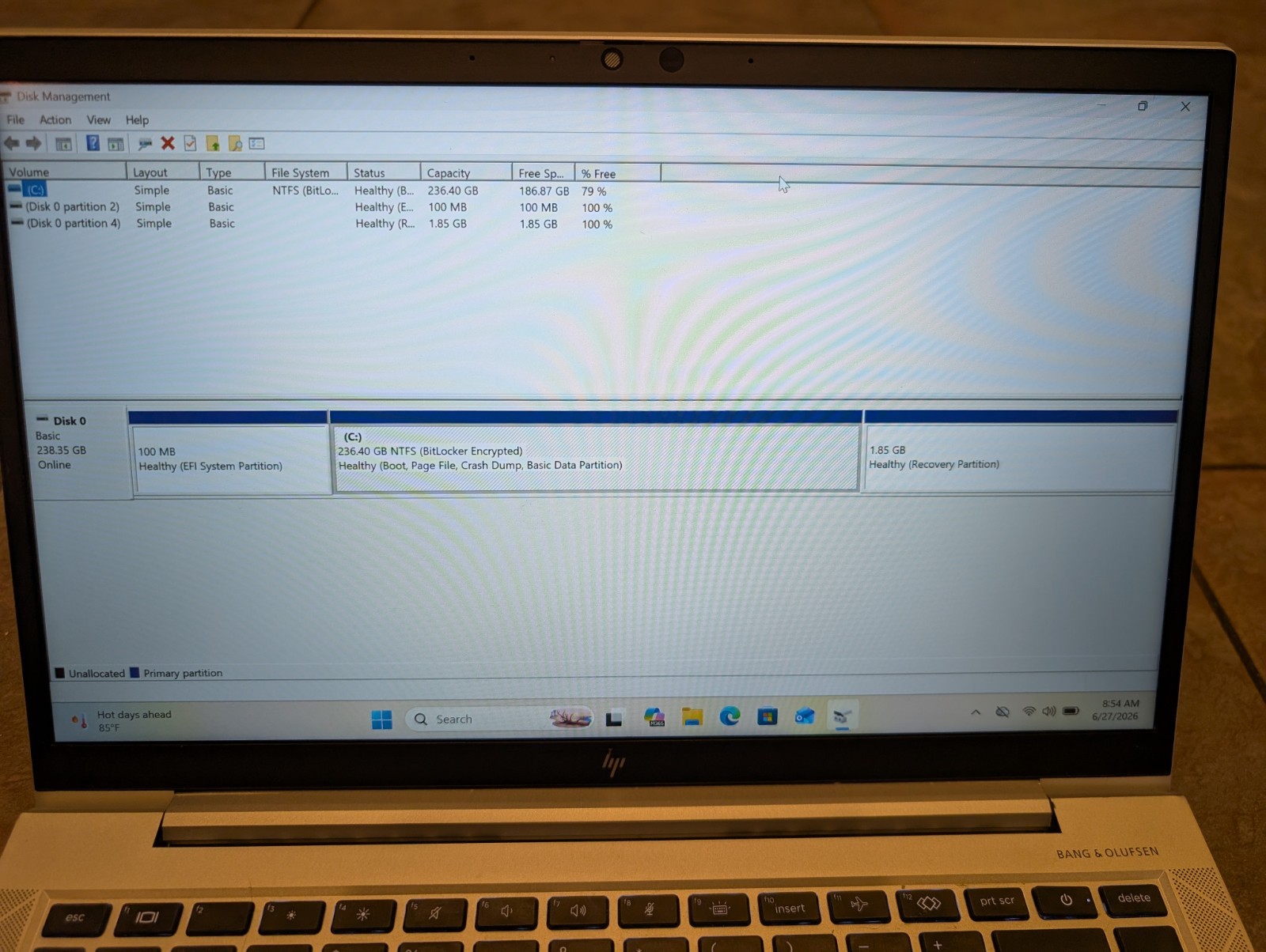 HP Elitebook 840 G7 Touchscreen 16 GB Ram i7 CPU