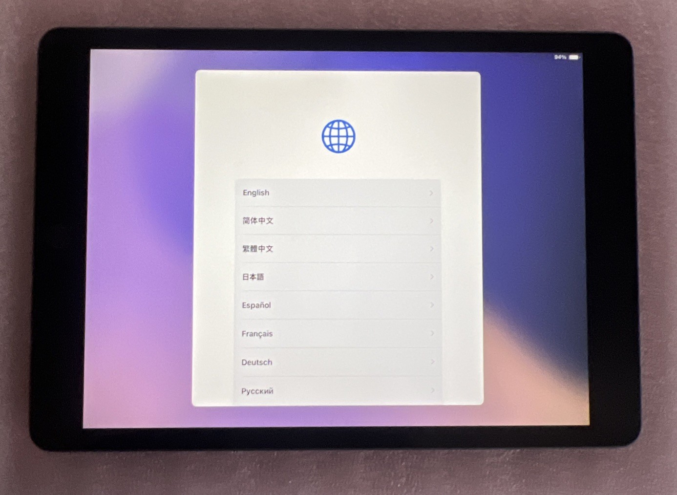 2021 Apple Ipad 9th Gen 64GB Space gray WiFi. Good condition