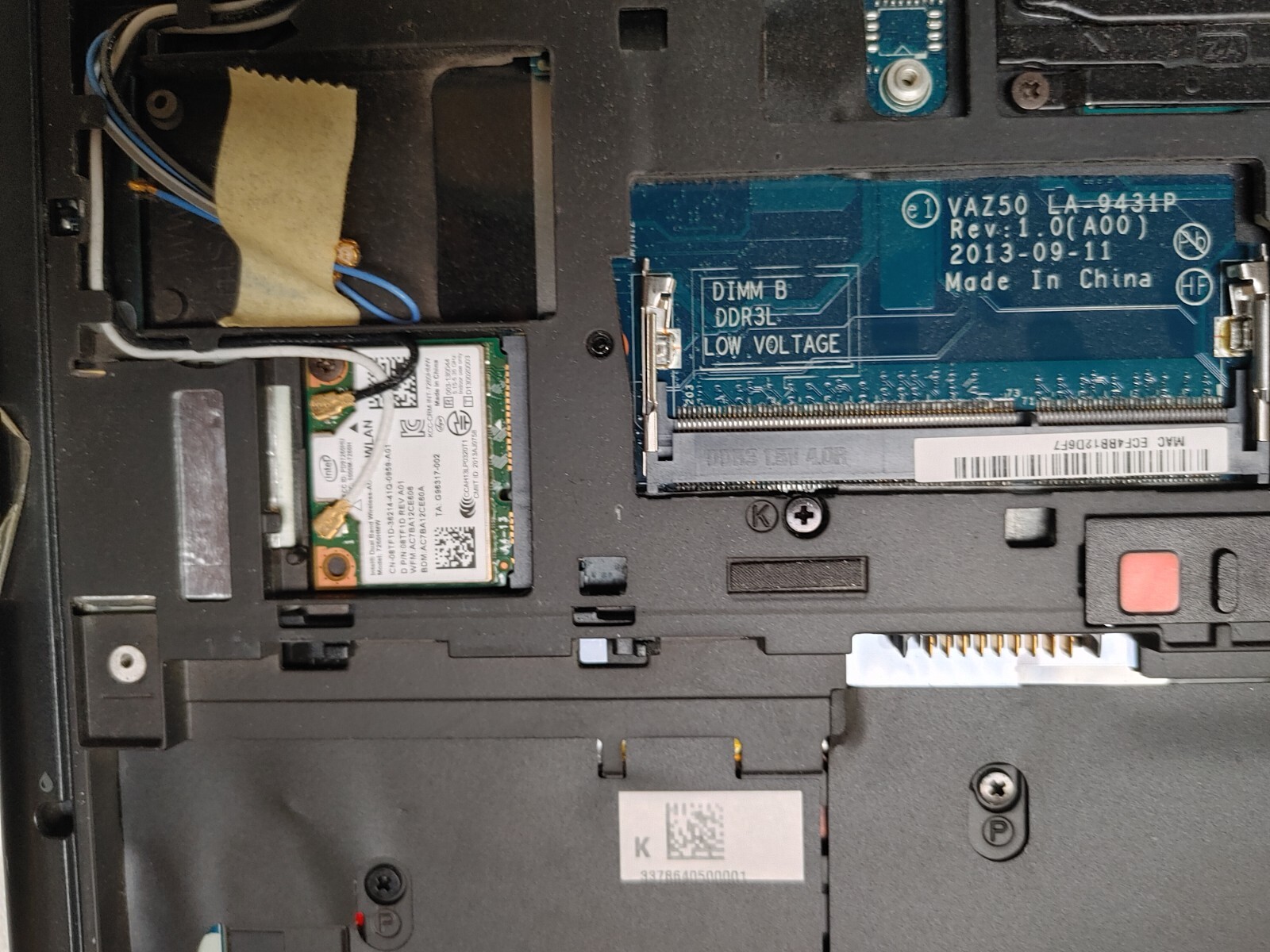 Dell Latitude E7240 Core i3-4010U@1.70GHz,4GB RAM, NO HD FOR PARTS/ Repair