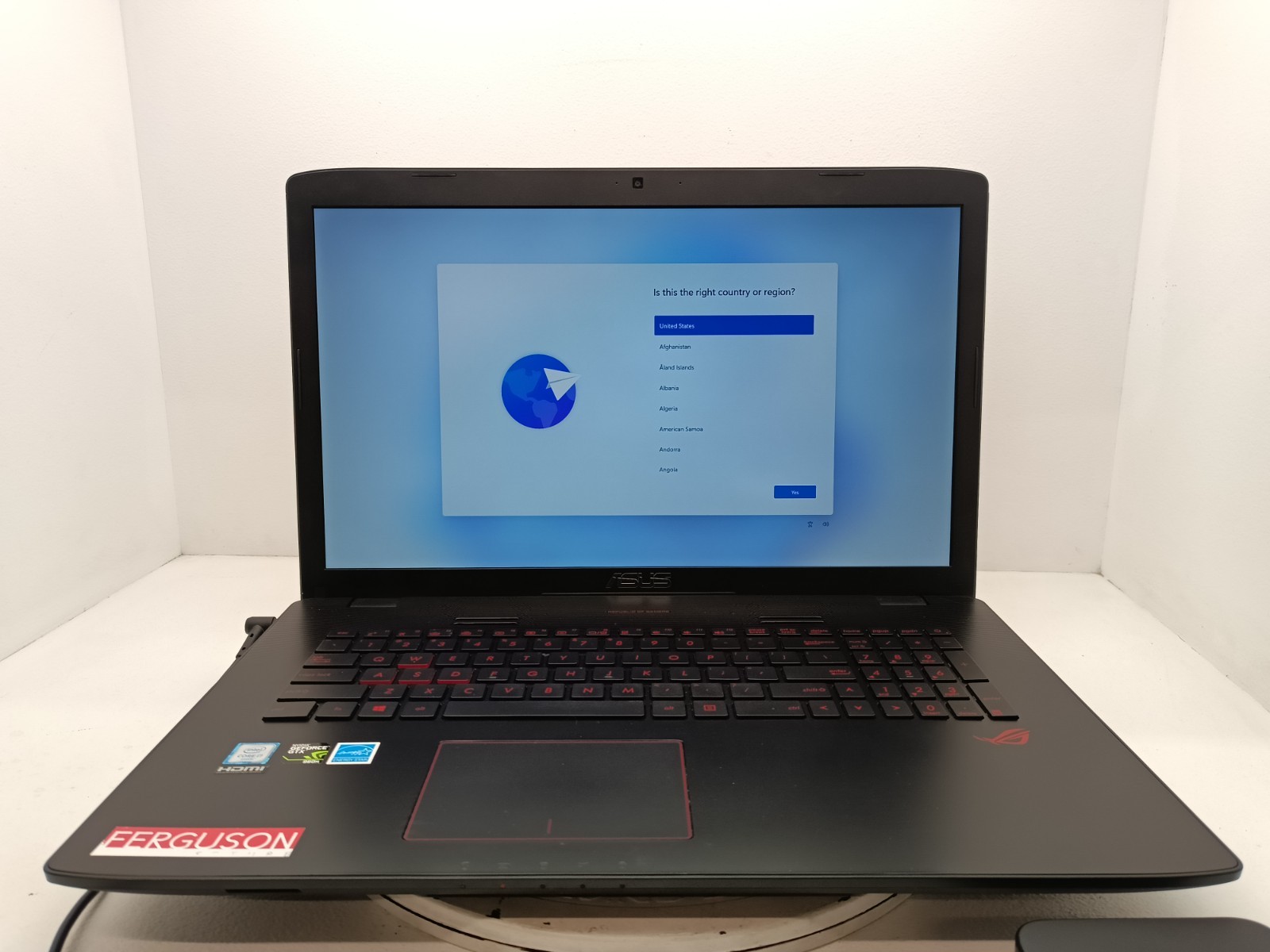 ASUS ROG GL752VW-GS71 | CORE I7-6700HQ | 256GB +1TB | 16GB *Read* #91