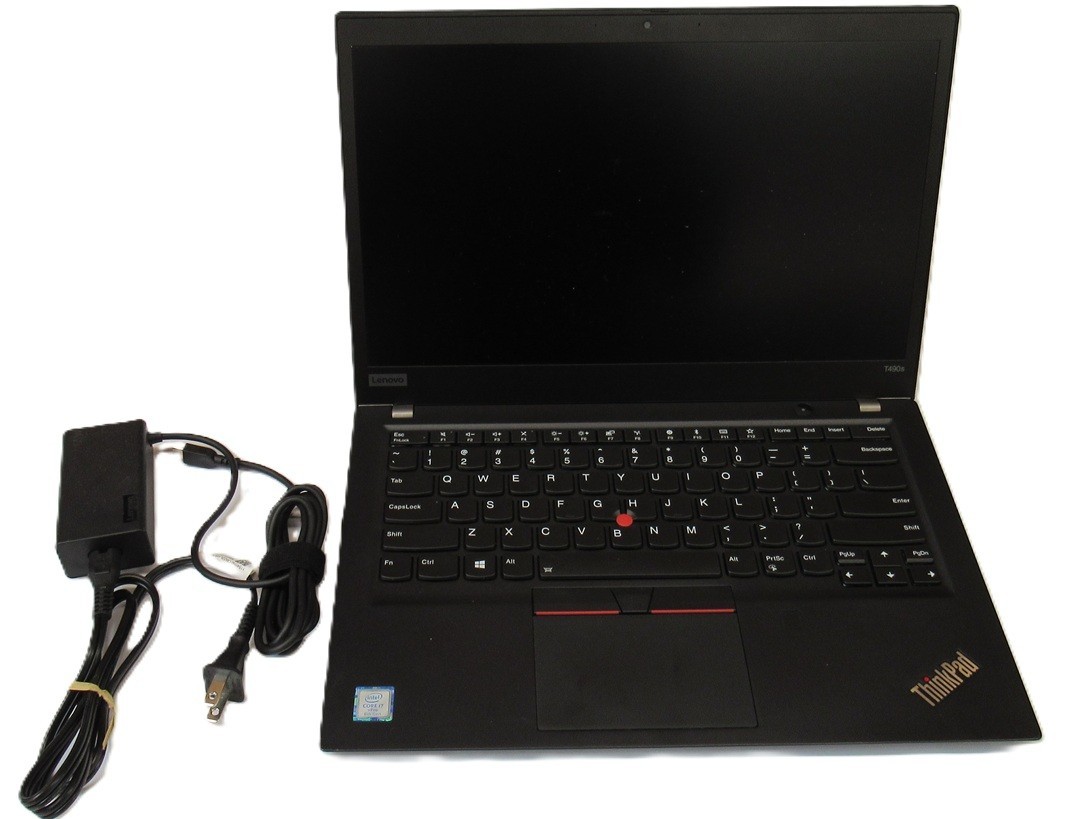 Lenovo ThinkPad T490s, i7-8665U, 8GB MEM, NO SSD/DRIVE, NO OS, 14″ FHD Display