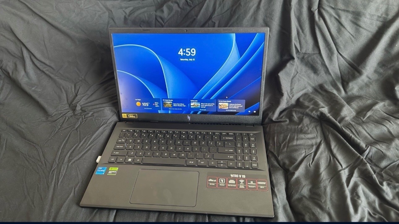 Acer ANV15-51, 13th Gen Intel i5-13420H 2.10 GHZ CPU, 8Gb RAM, Nvidia RTX 3050