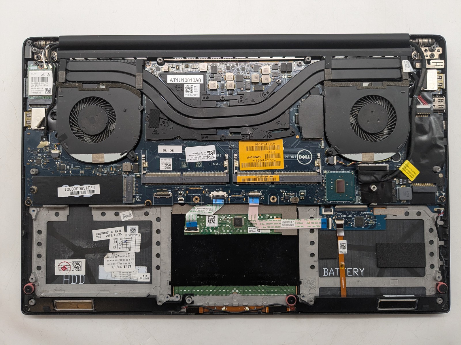 Dell XPS 15 9560 15″ UHD 4K Touch I7-7700HQ GTX 1050 Backlit Motherboard *READ*