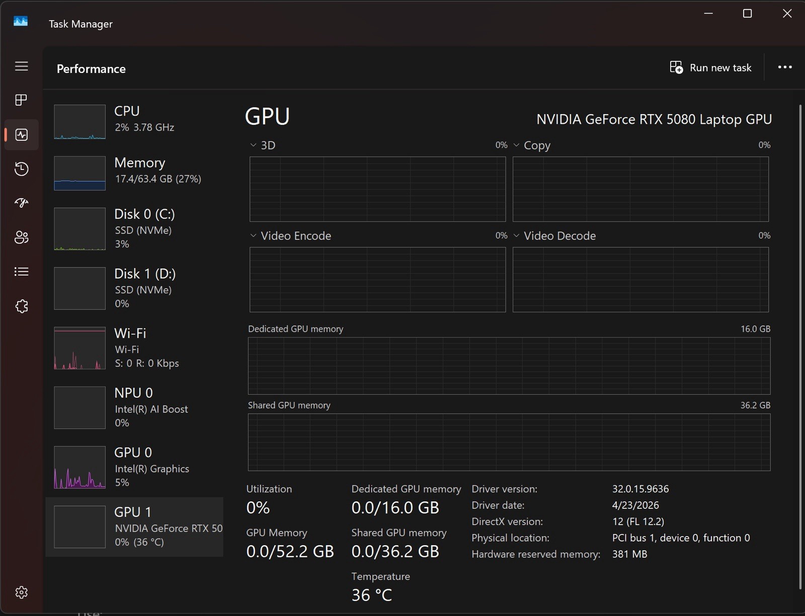 MSI Raider 18 HX AI A2XWIG Intel Core Ultra 9 RTX 5080 64GB 2TB SSD 18″