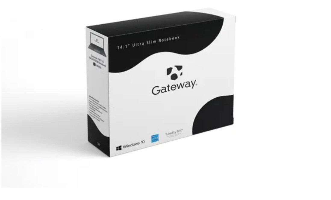 Gateway Ultra Slim 14.1 “inch” (64GB, Intel Celeron N, 1.10GHz, 4GB) Laptop -…