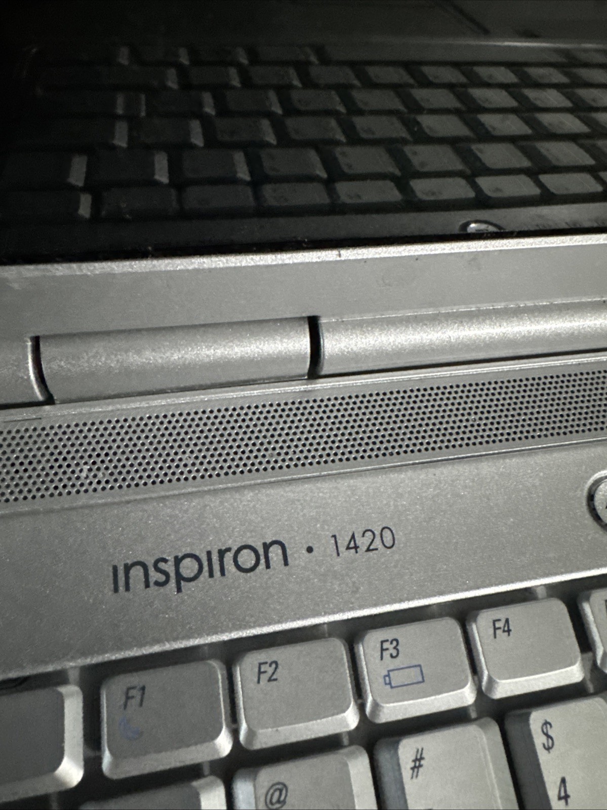 Dell Inspiron 1420 Vintage laptop NO HDD No Batt, Tested Boots. No power cable