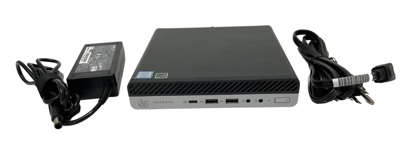 HP ProDesk 600 G4 MiniPC i5-8500 8GB 256SSD W/AC Adapter 4FZ41UT