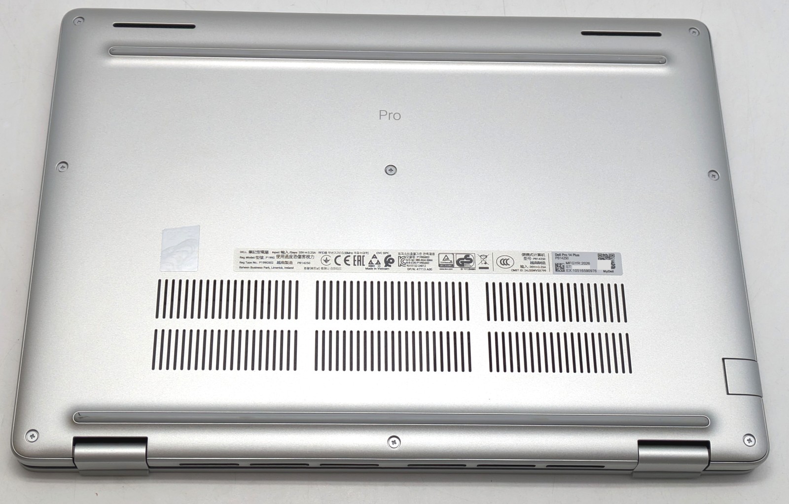 Dell Pro 14 Plus PB14250 14″ Ultra 7 255U 32GB DDR5 1TB SSD Windows 11 Home