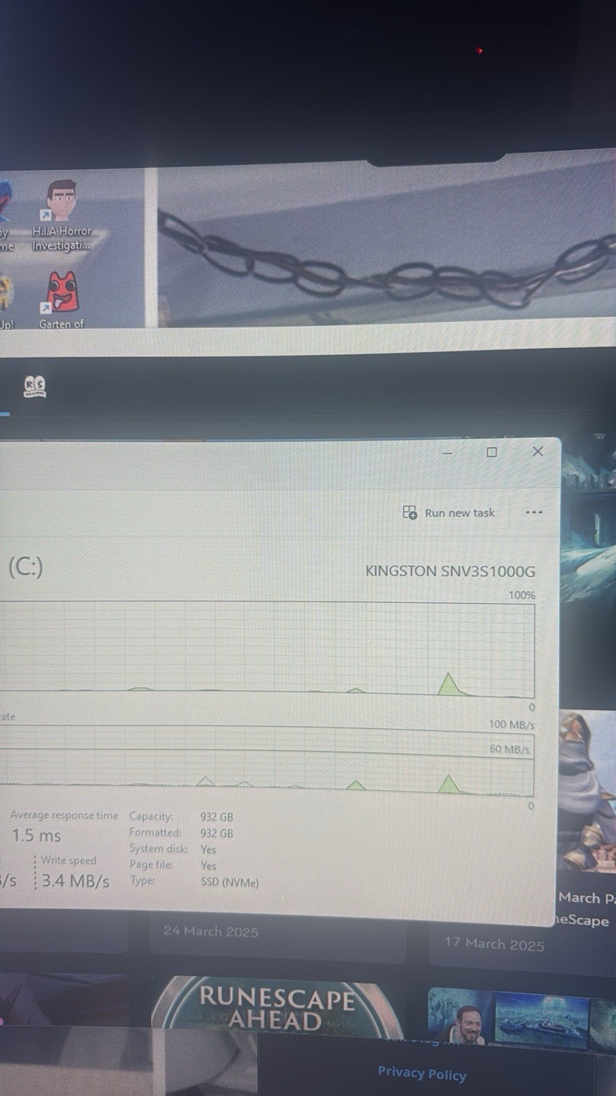 GAMING PC SETUP PC AND MONITOR