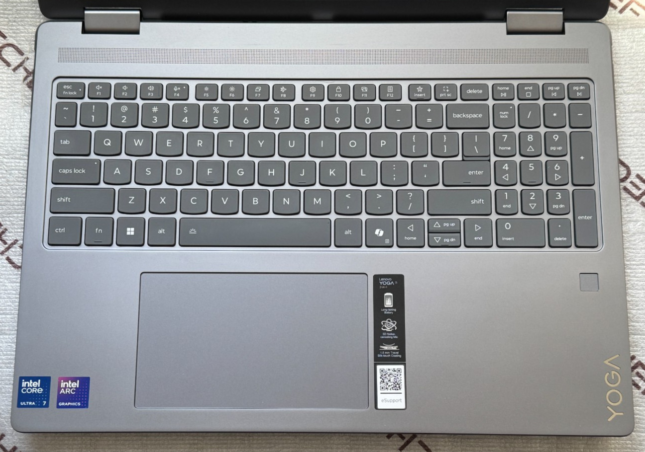 Lenovo Yoga 7i 2-in-1 16″ 2K Touch Laptop Ultra 7 256V 16GB RAM 1TB SSD warranty