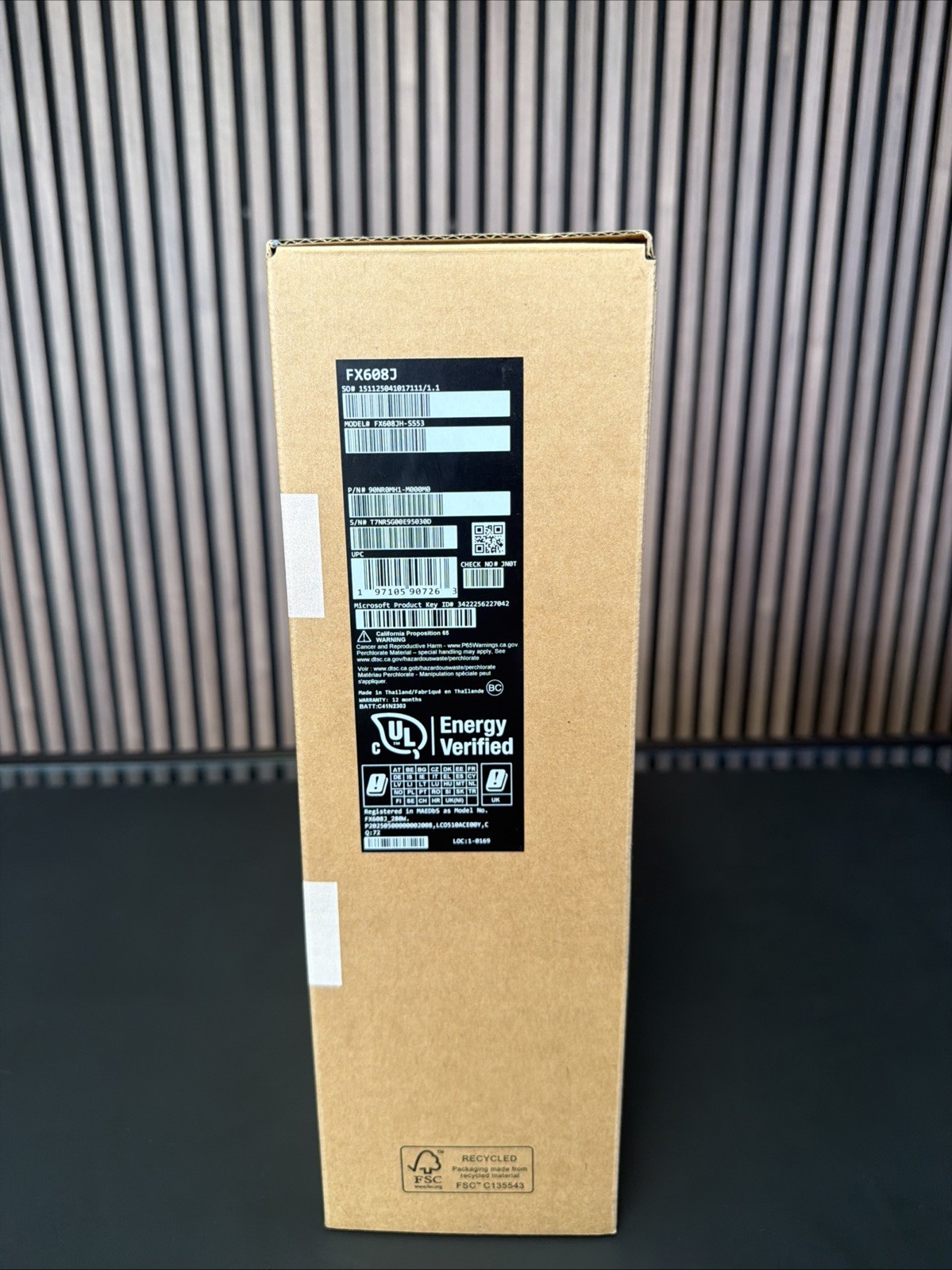 ASUS TUF Gaming F16 Gaming Laptop RTX 5050 16GB RAM 512GB SSD FX608JH-SS53
