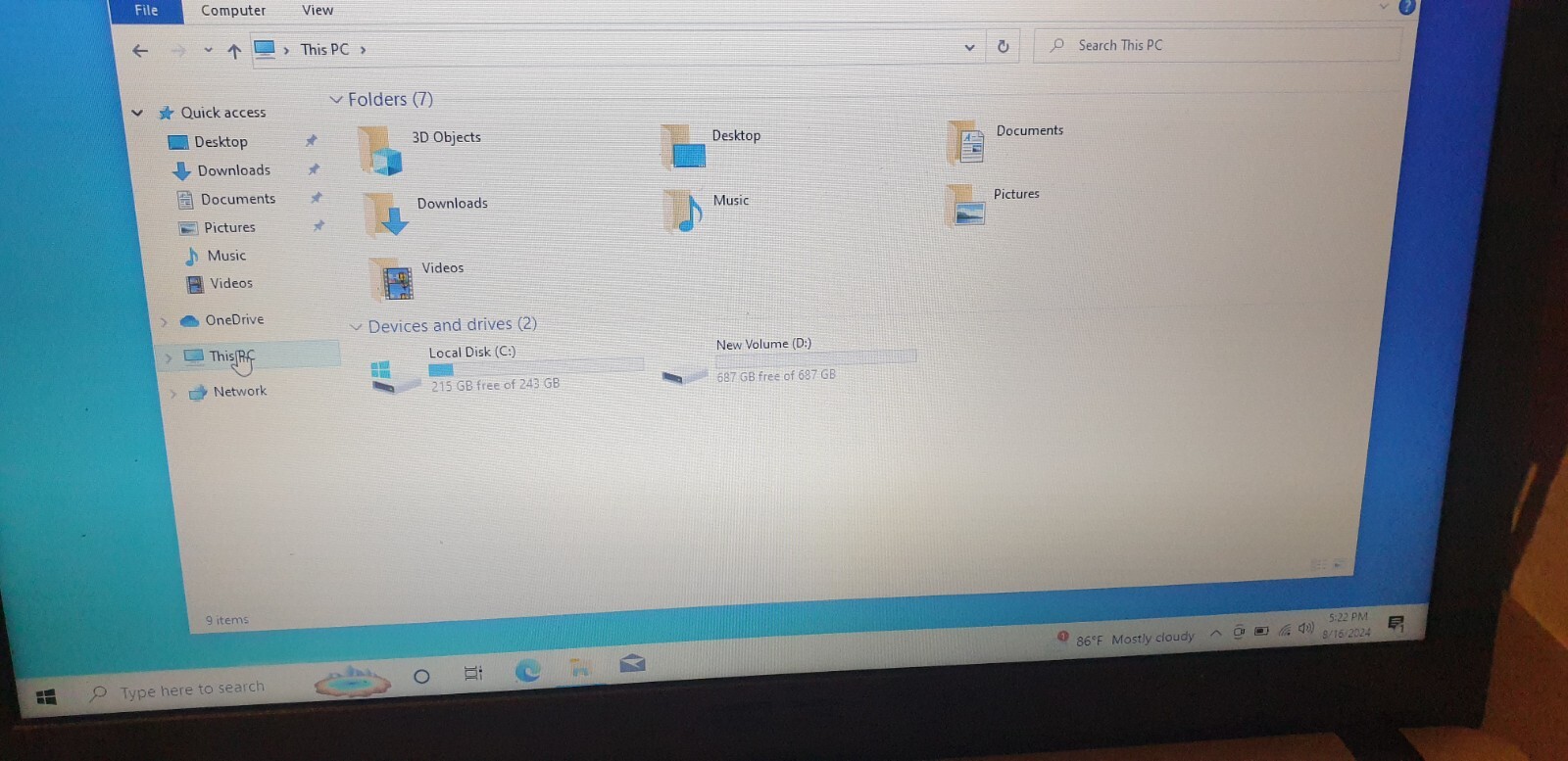 Asus VivoBook R540N Intel Celeron N3350 @1.10GHz | 4GB RAM | 1000GB HDD | W10H