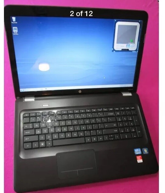 Burgundy HP Pavilion DV7-4000 Laptop