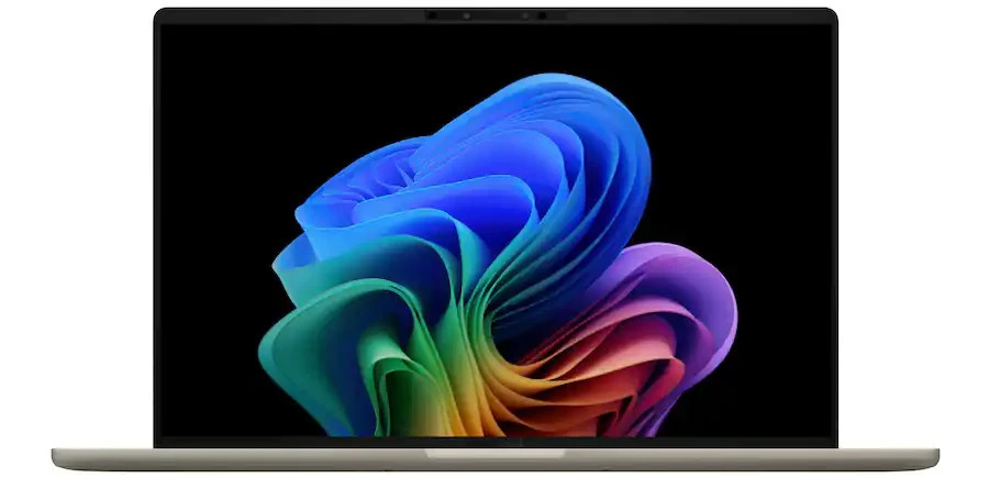 ASUS Zenbook A14 14″ OLED Laptop Snapdragon X Plus 16GB 512GB Copilot+ PC Beige