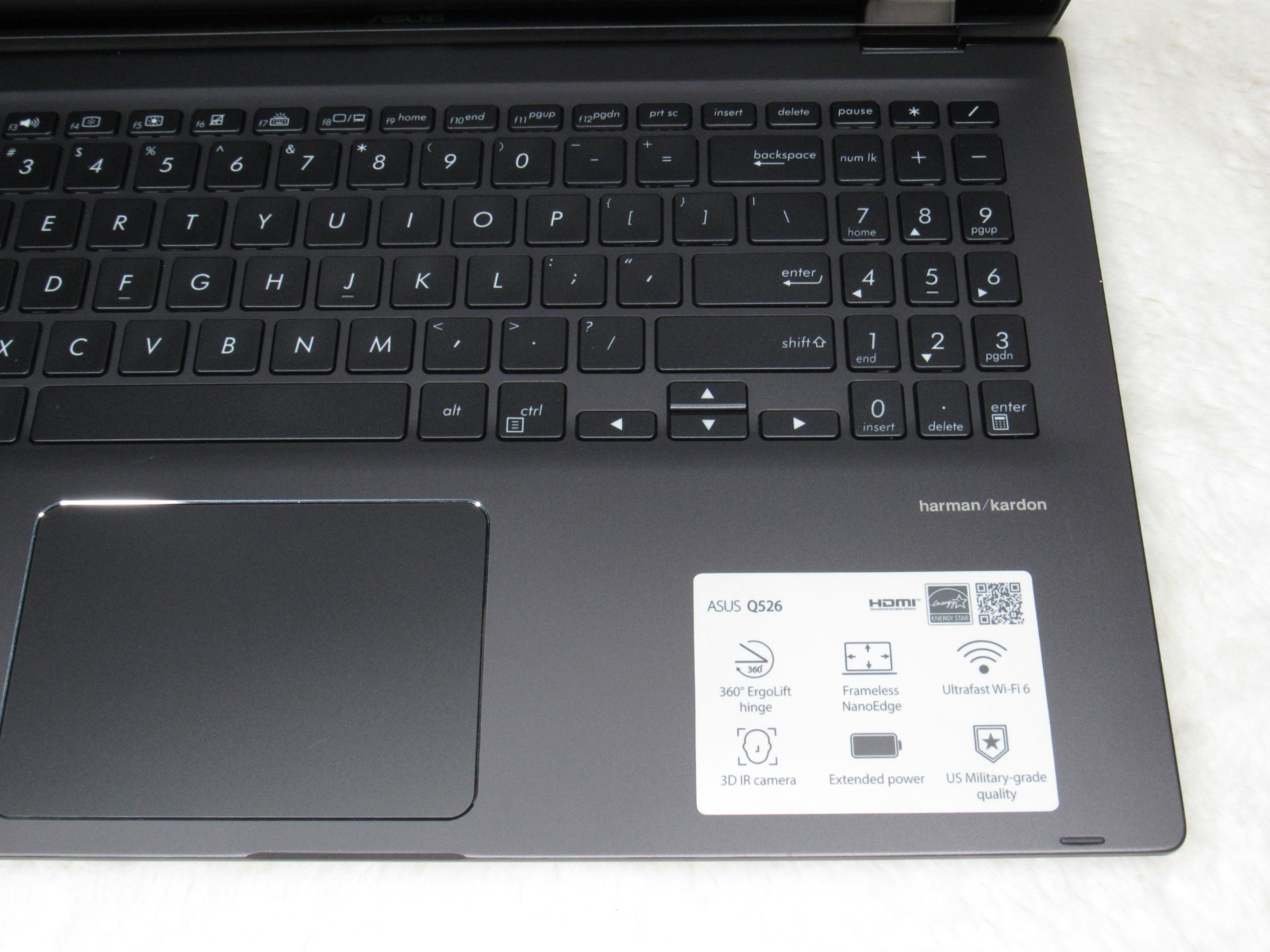 ASUS Q526F i7-10510U (FOR PARTS) – UNTESTED – DOES NOT TURN ON