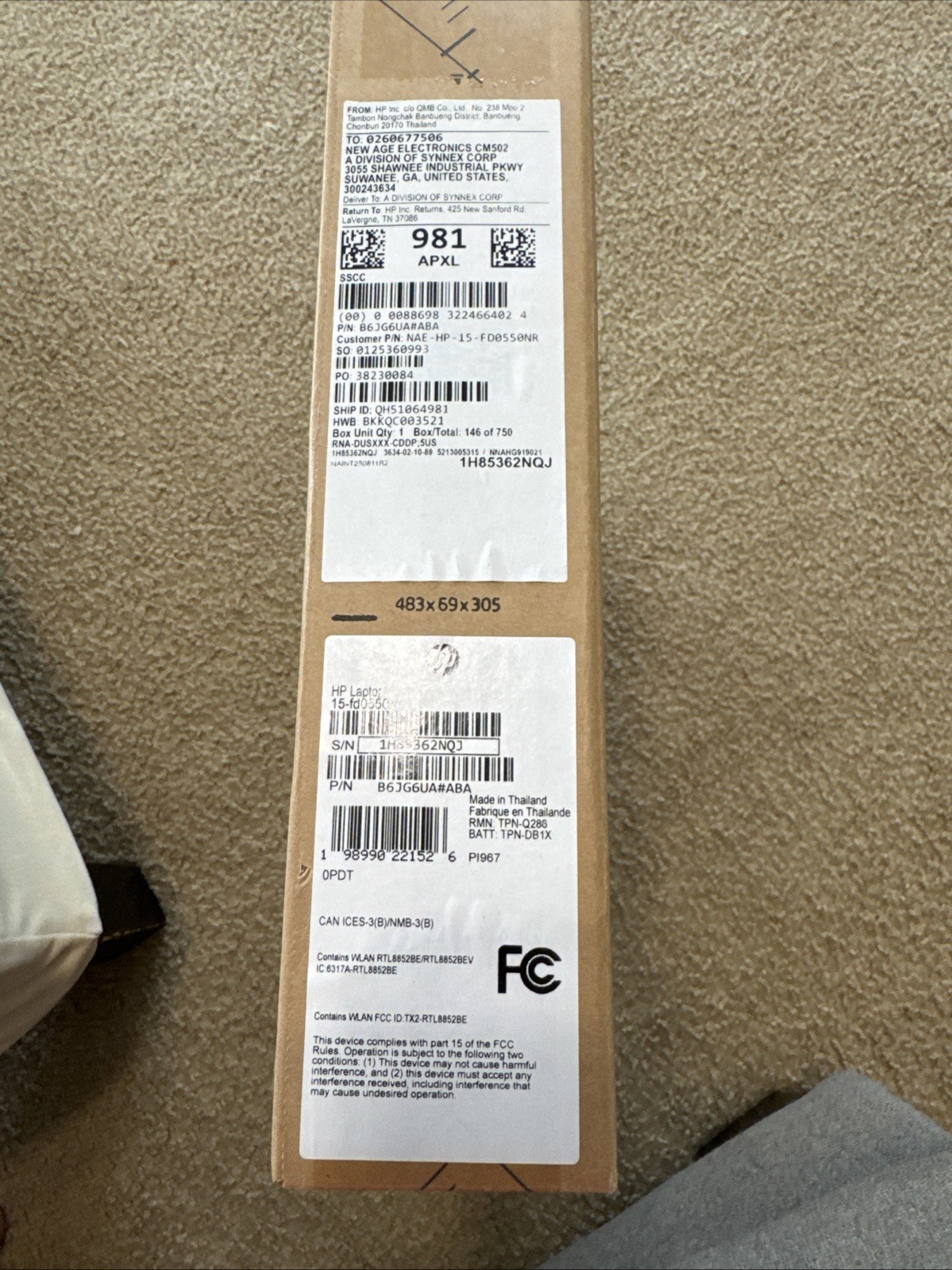 HP 15-fd0550nr