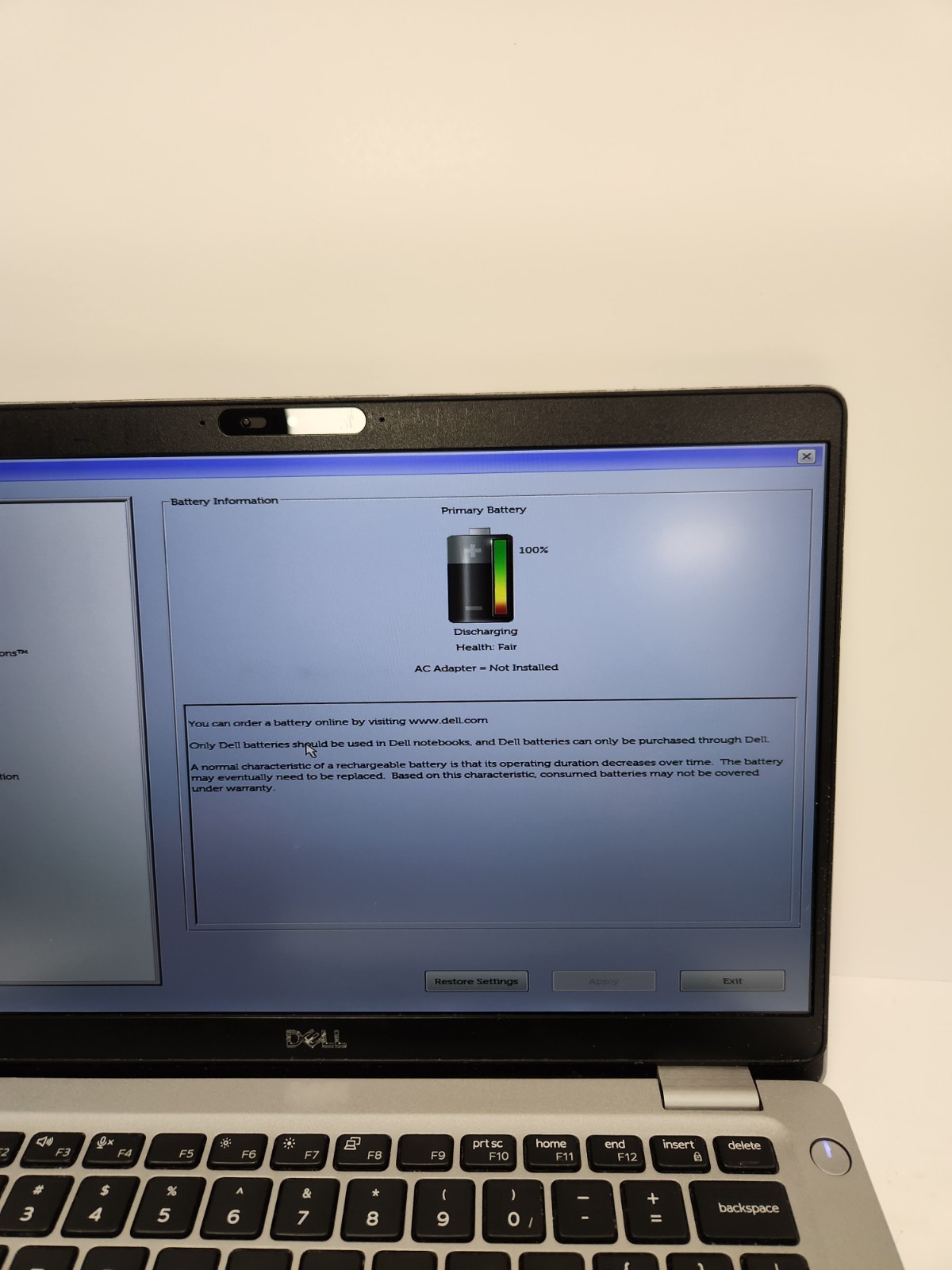 Dell Latitude 5310 Core i5-10310U, 8GB RAM, 128GB NVME Win11 PRO *READ #0339