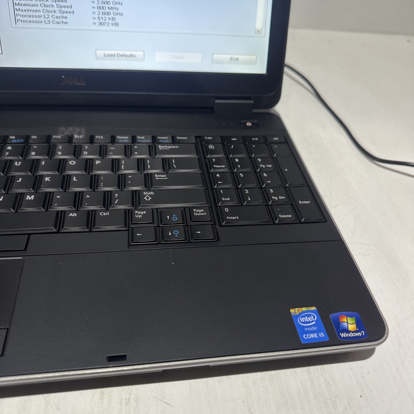 Dell Precision M2800 15″ Laptop i5-4210M 8gb Ram No Drives No Battery Boots Bios