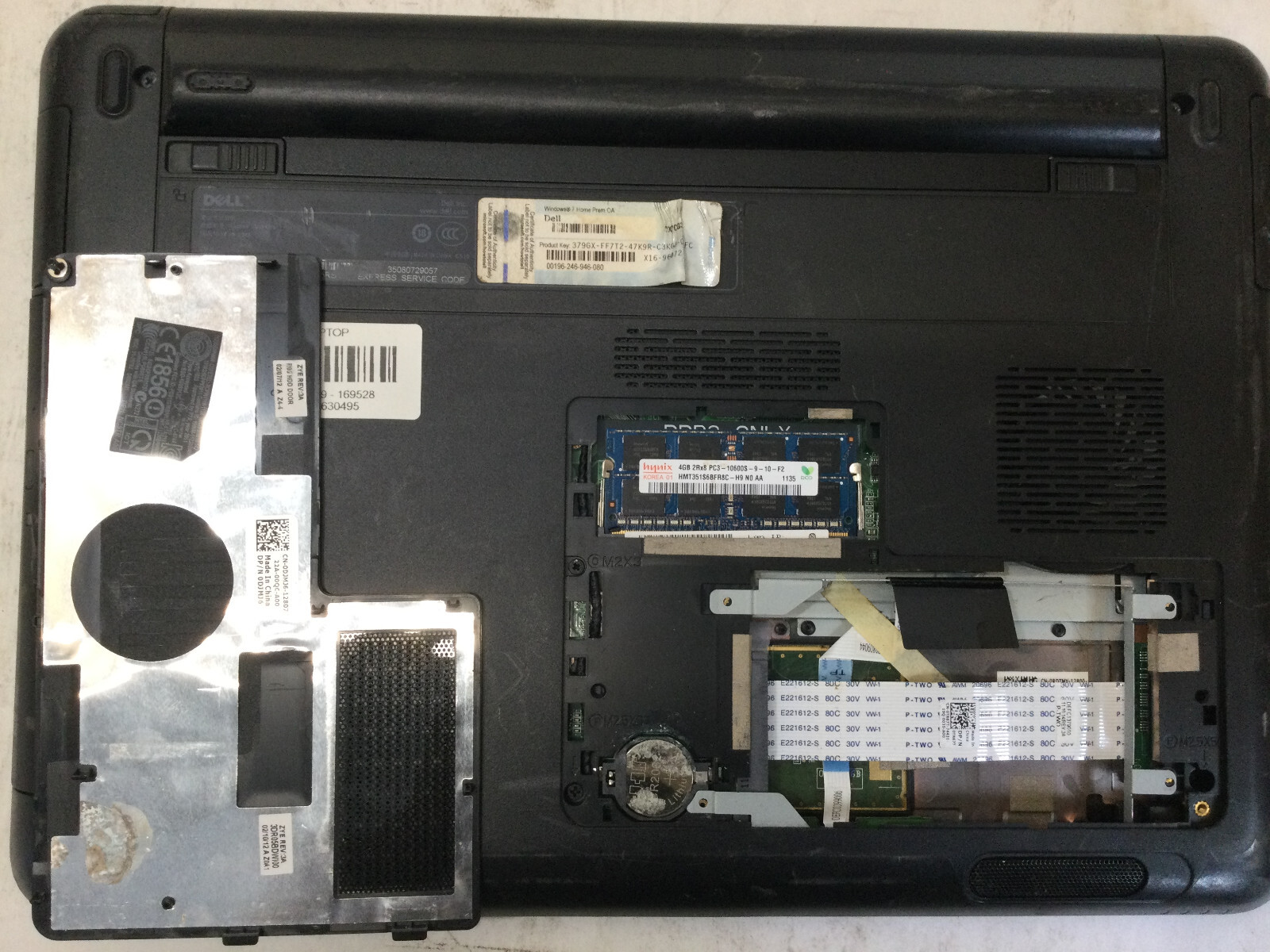 DELL INSPIRON 14Z-N411Z – FOR PARTS – INTEL I5 – 4GB RAM – READ DESCRIPTION – BB