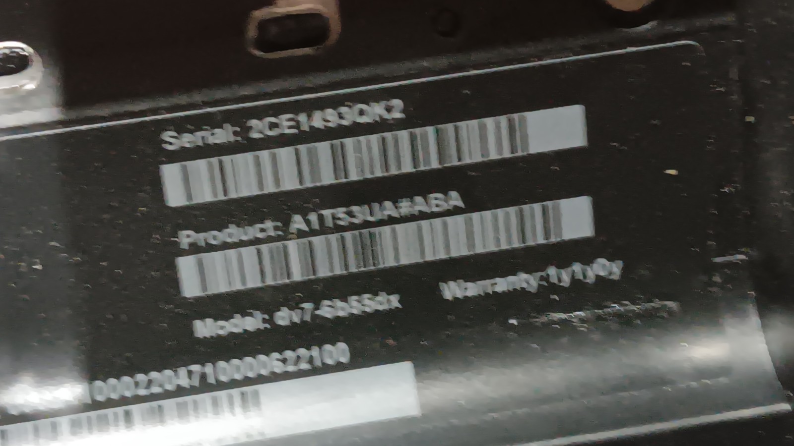 HP Pavilion DV7-6B55DX Laptop Intel core i5-2430M @2.40 GHz 17.3″ LCD Screen P/R
