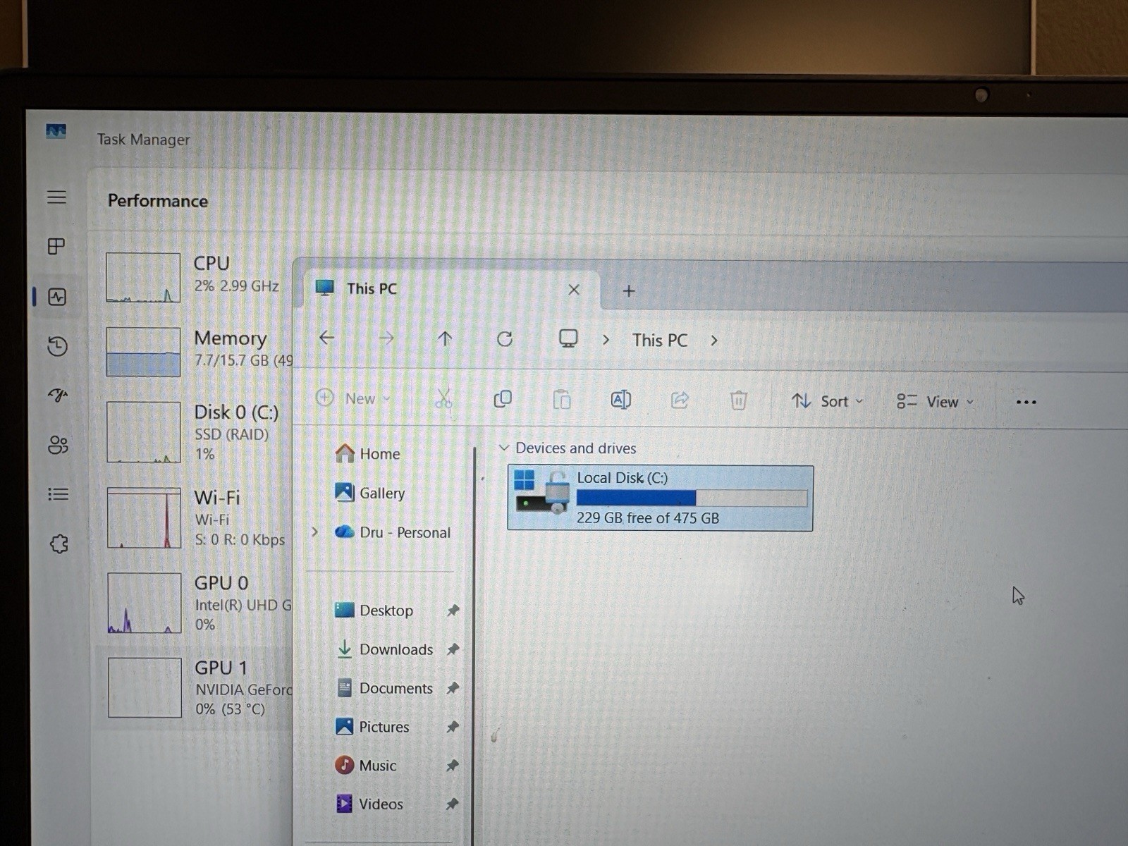 Dell XPS 7590, Gaming GTX 1650, i7-9750H, 16GB 512GB NVMe, Win 11 Pro
