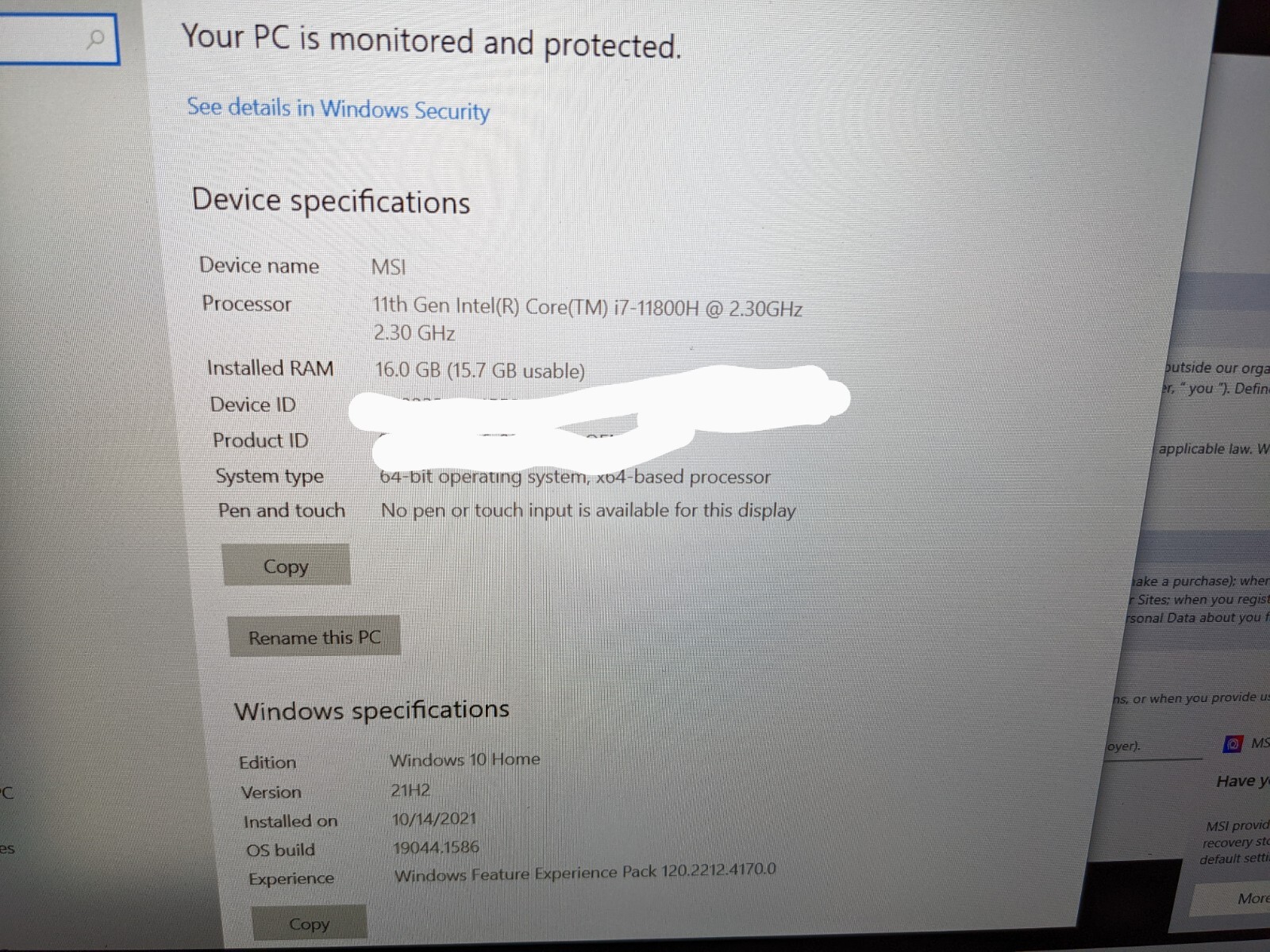 MSI Pulse GL66 Gaming Laptop 15.6″ 144Hz FHD, Intel Core i7 GeForce RTX 3070,…