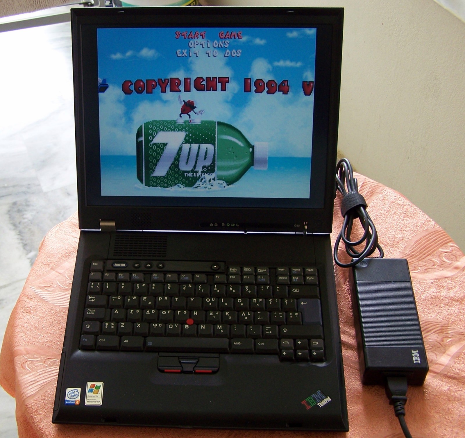 Rare IBM Laptop G-40 Type 2388 Intel-P4 3.0GHz 504MB 60GB Parallel Floppy (x a t