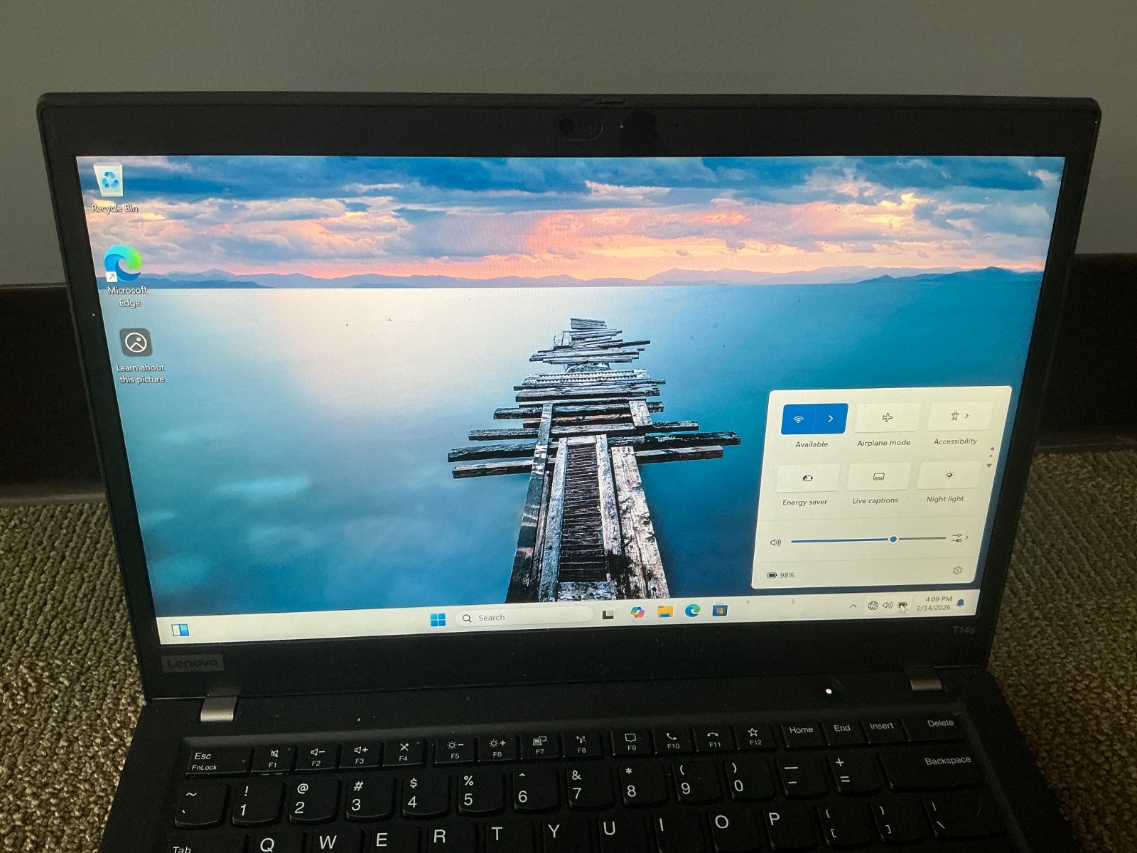 Lenovo ThinkPad T14s Gen 1 i7-10510U 16GB RAM 512GB SSD FHD Win11 Pro