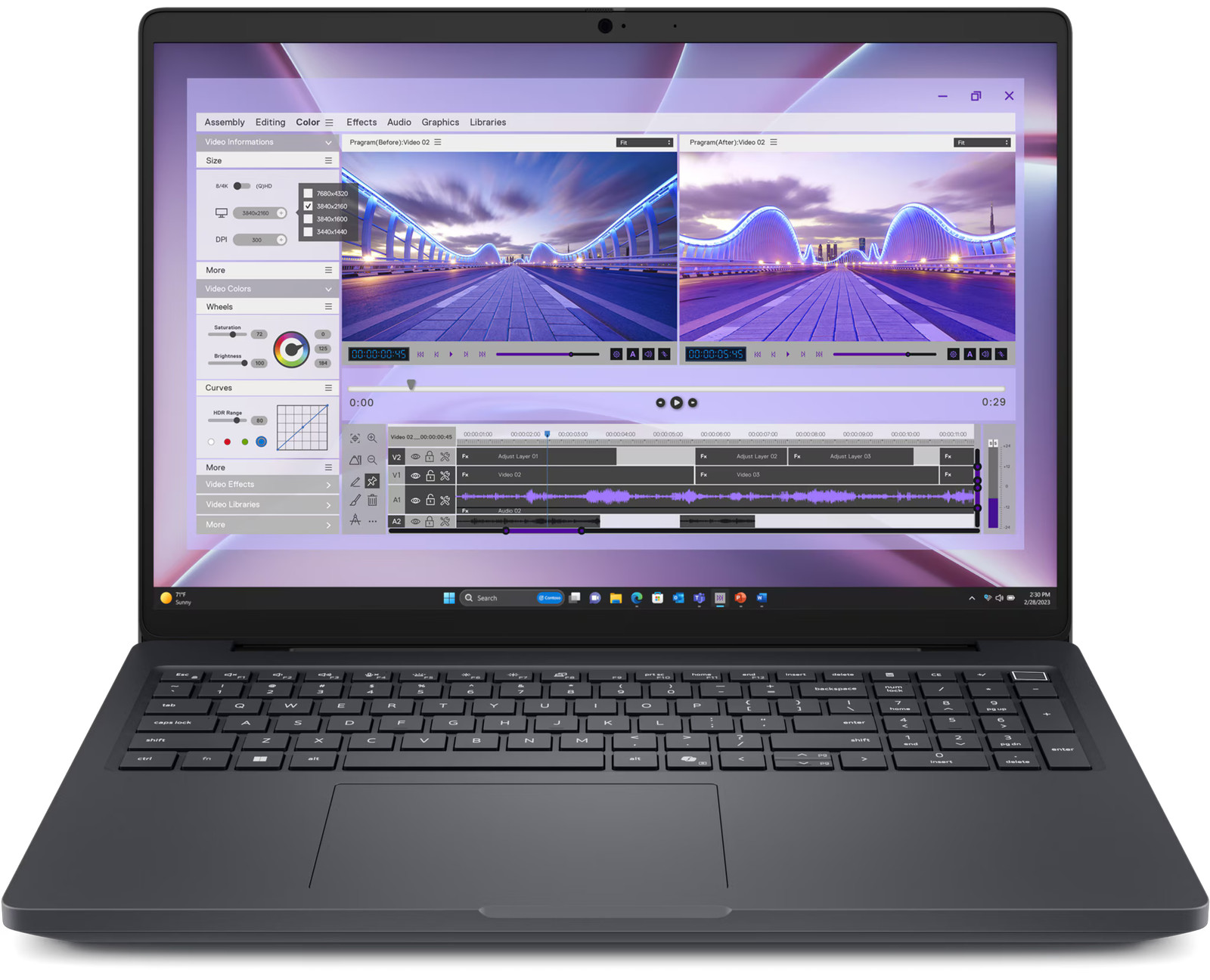 Dell Pro Max 16 Core Ultra 5 235H 16GB RAM 2TB SSD W11 Pro FHD Magnetite