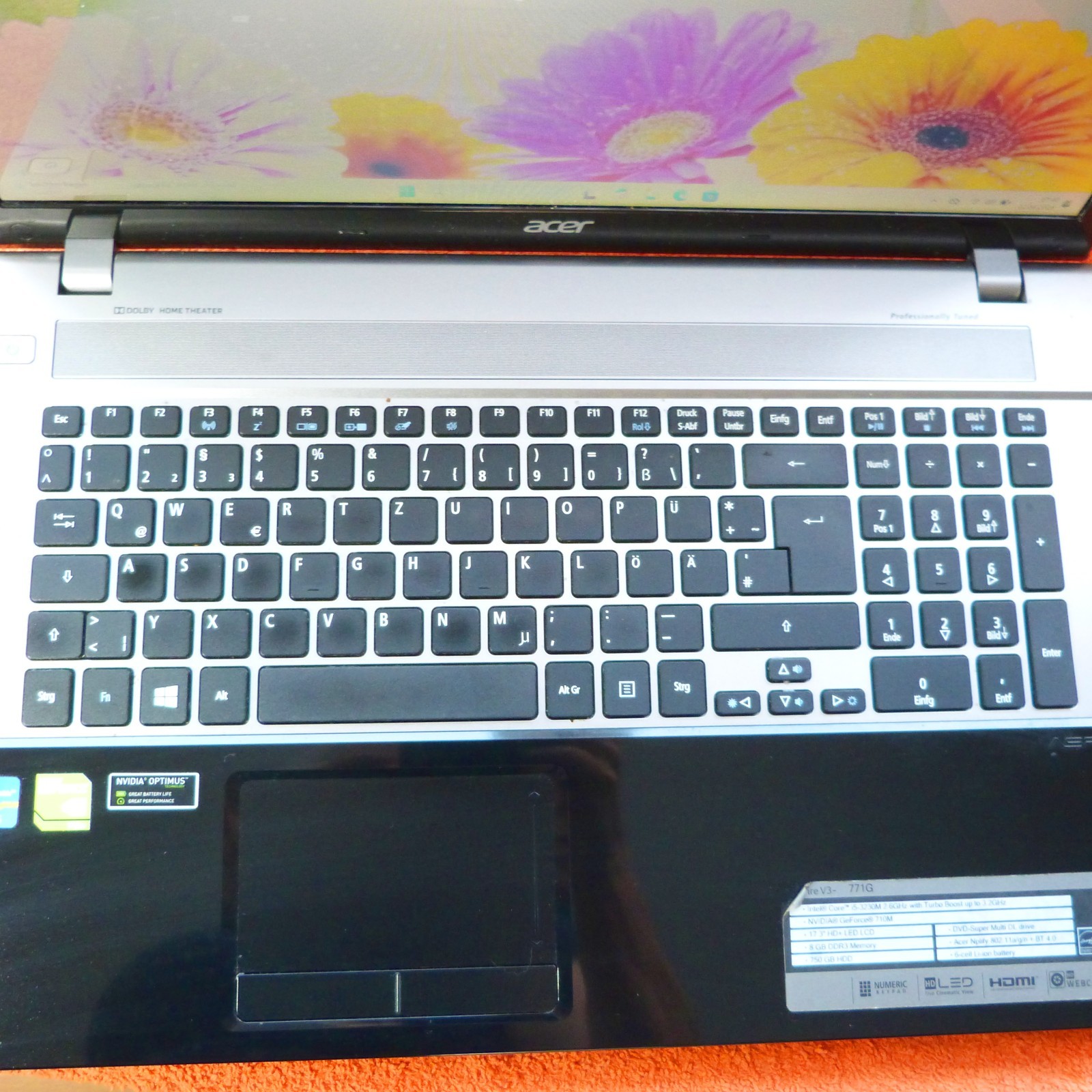 Acer V3 771 POWER 17″ HDP l 16GB RAM NEW l SSD HDD Windows 11 USB3 HDMI DVDR