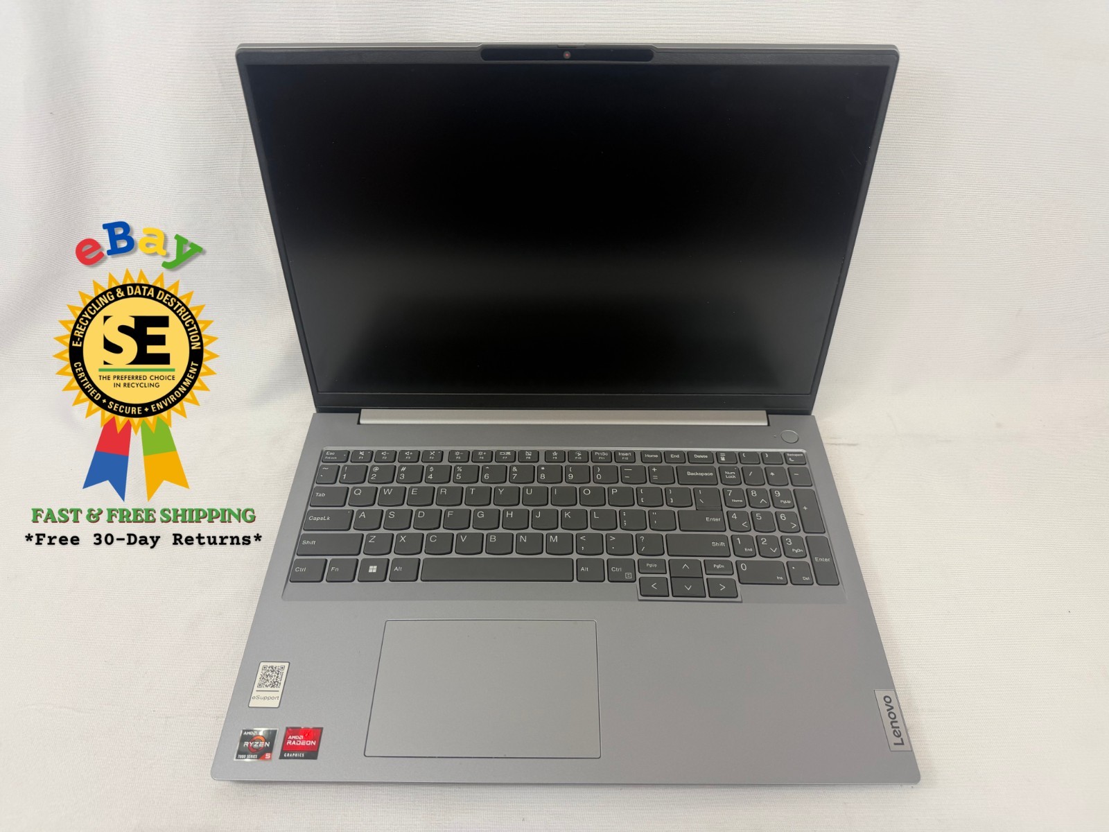 (W) Lenovo ThinkBook 16 G6 ABP – AMD Ryzen 5 7530U 32GB Ram – No OS/SSD [TESTED]